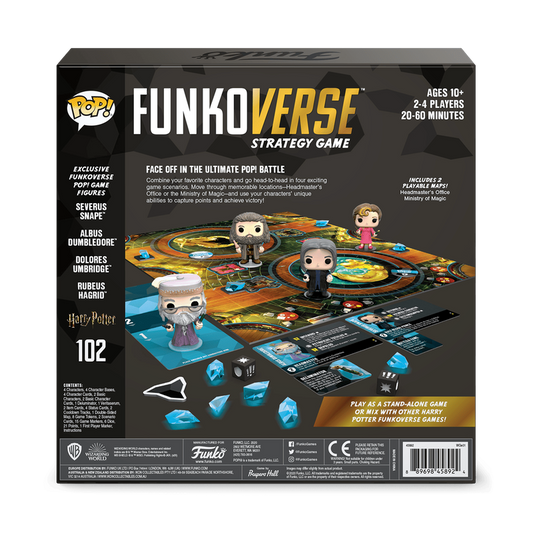 Funkoverse: Harry Potter 102 4-pack Board Game