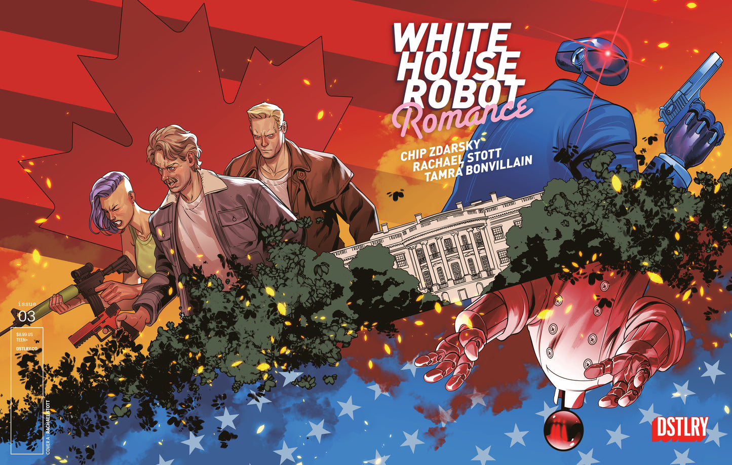 WHITE HOUSE ROBOT ROMANCE #3 CVR A RACHAEL STOTT