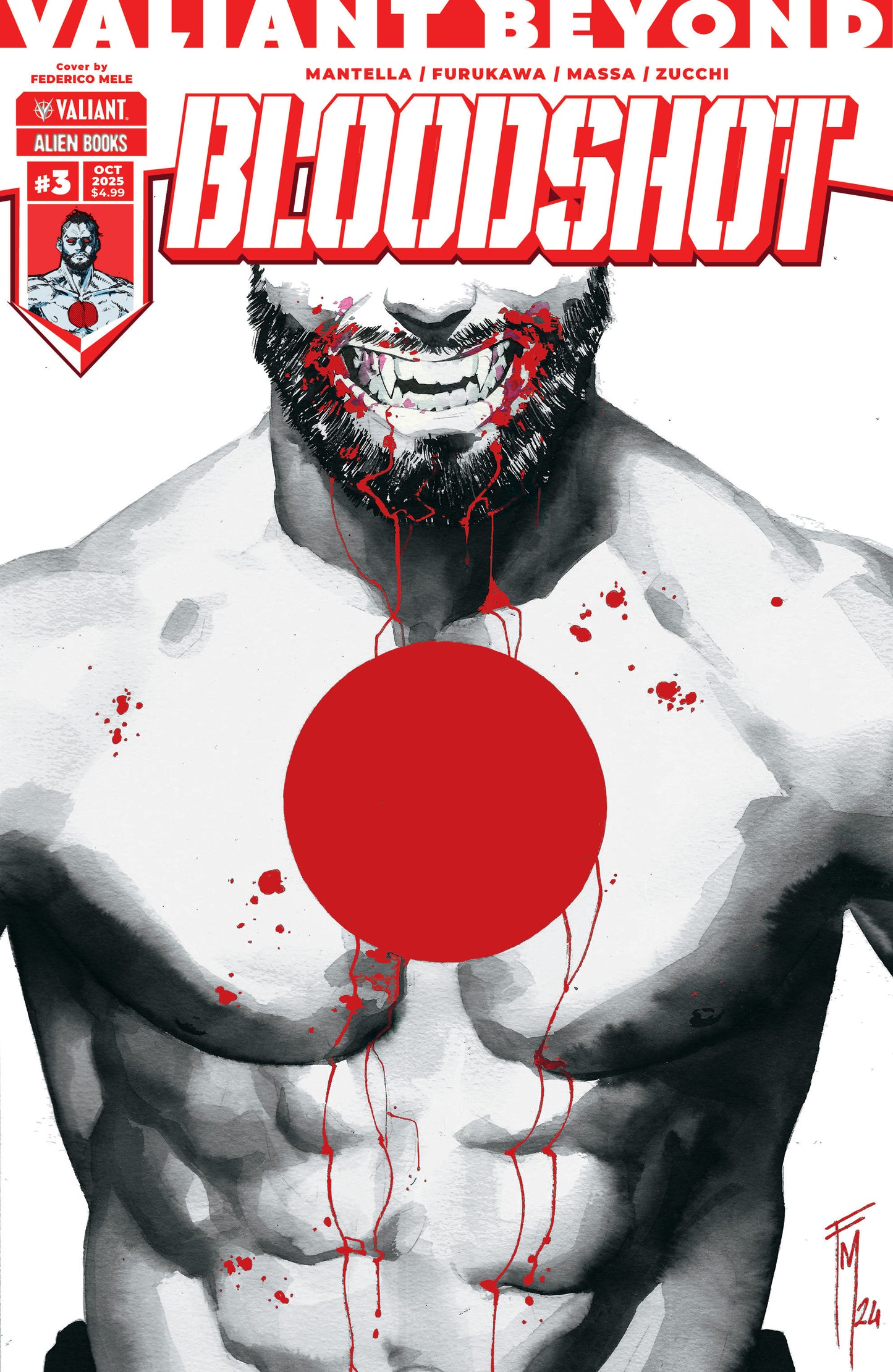 VALIANT BEYOND: BLOODSHOT #3 VARIANT B (MELE)