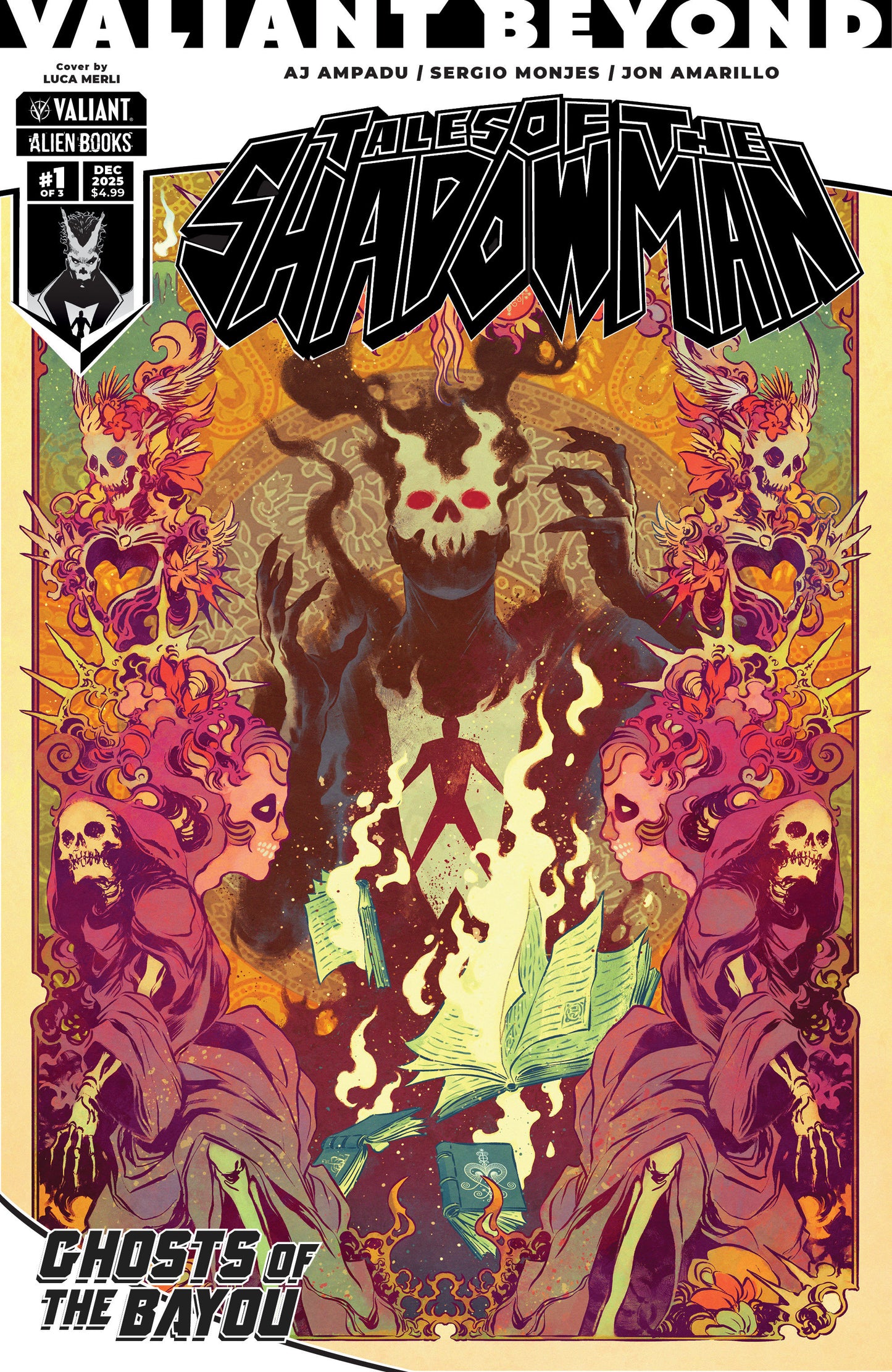 VALIANT BEYOND: TALES OF THE SHADOWMAN #4--GHOSTS OF THE BAYOU #1 VARIANT B (MERLI)