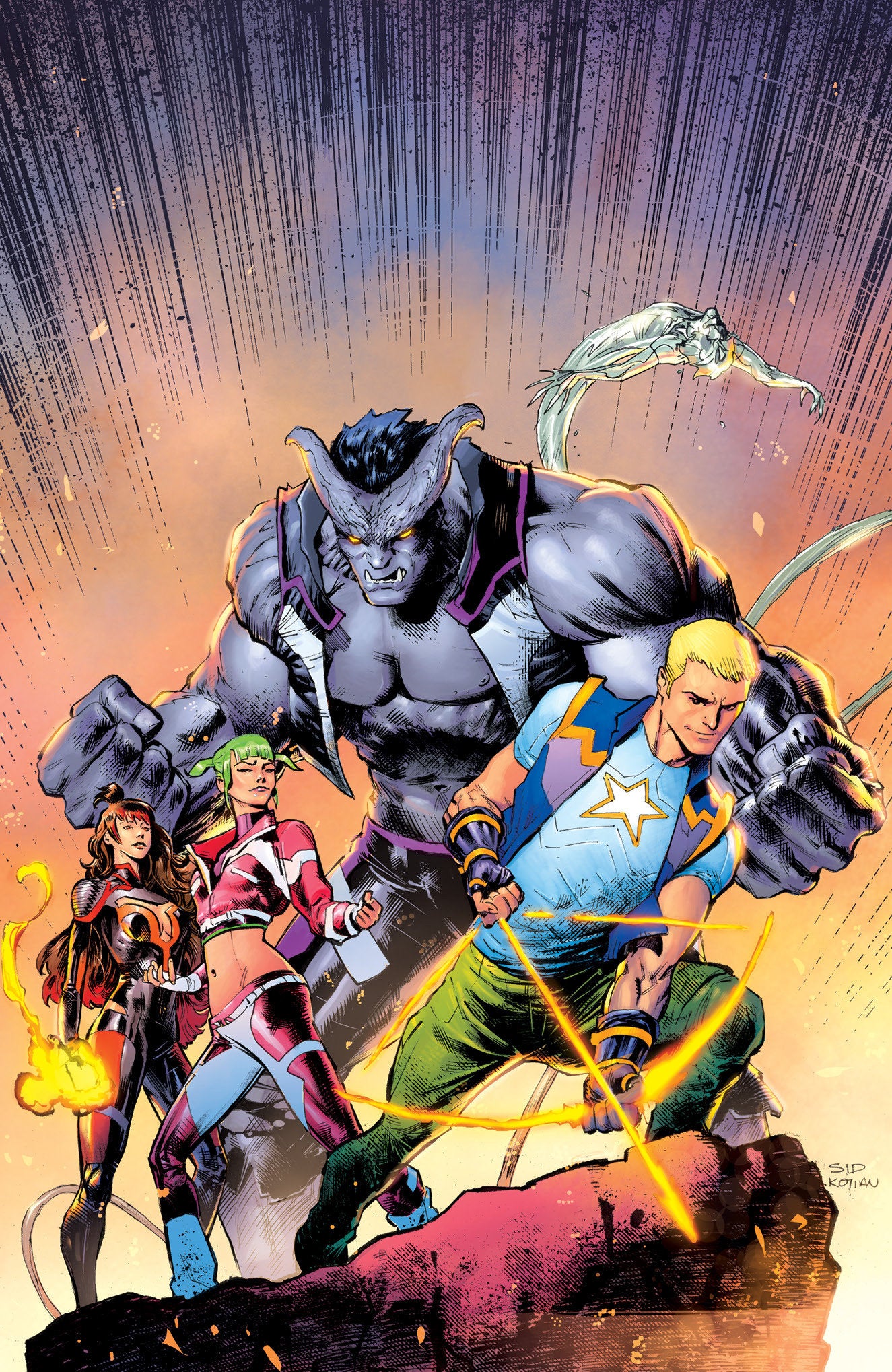VALIANT BEYOND: ALL-NEW HARBINGER #3 VARIANT E (KOTIAN FULL ART)
