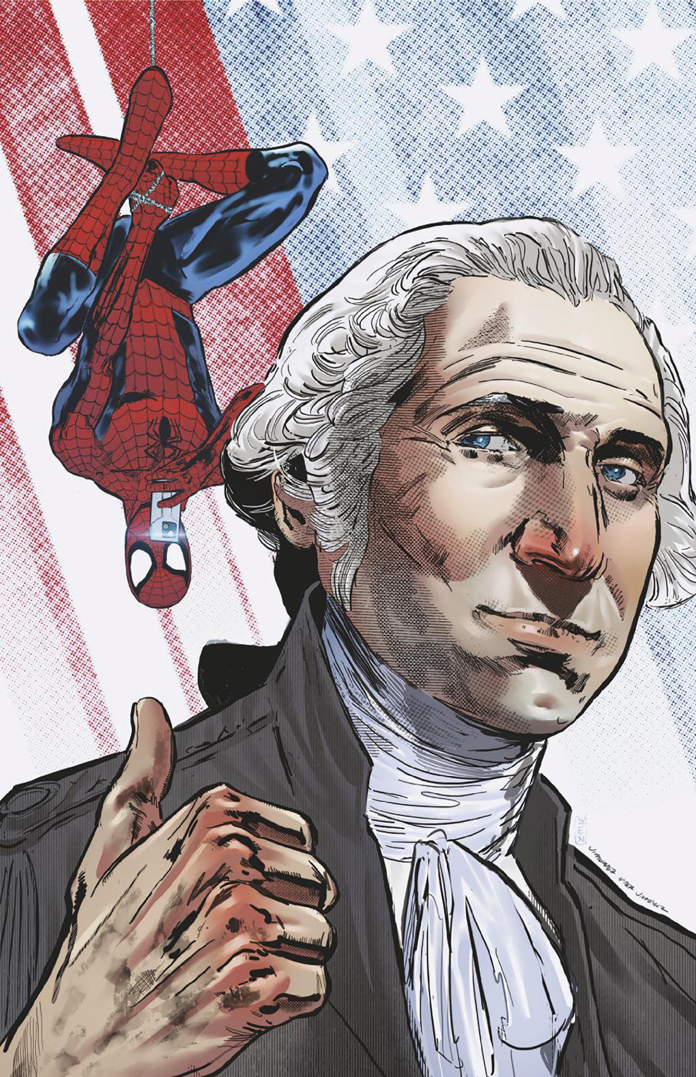 1776 #1 PHIL JIMENEZ RATIO VIRGIN 2ND PRINTING VARIANT