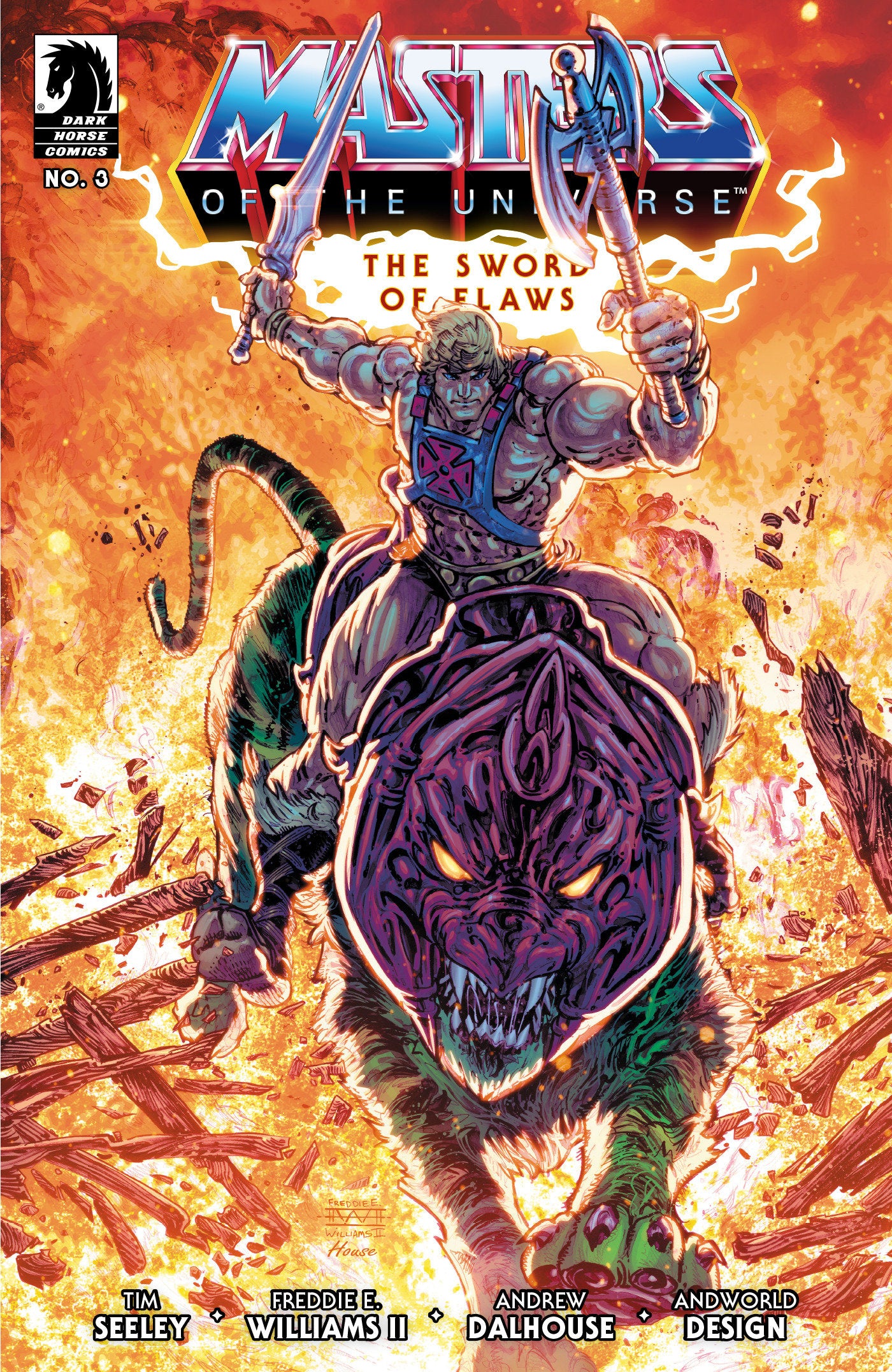 HE-MAN AND THE MASTERS OF THE UNIVERSE #3: THE SWORD OF FLAWS PART 3 (CVR A) (FREDDIE E. WILLIAMS II)