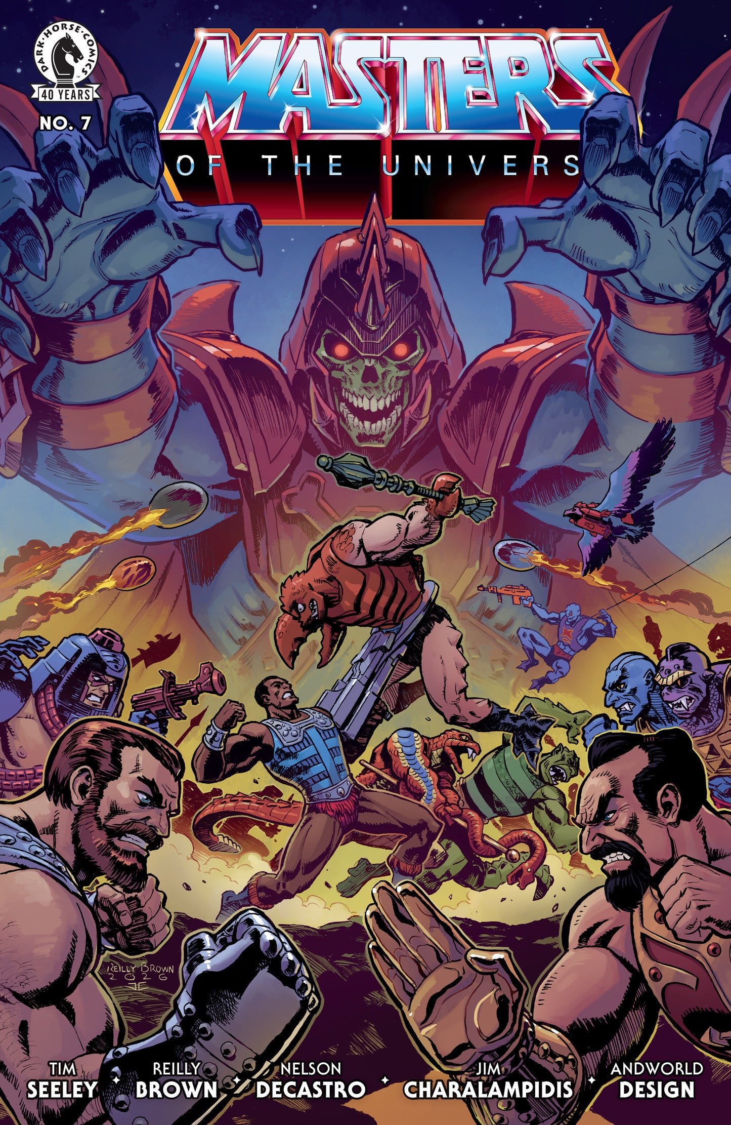 HE-MAN AND THE MASTERS OF THE UNIVERSE #7 (CVR A) (REILLY BROWN)