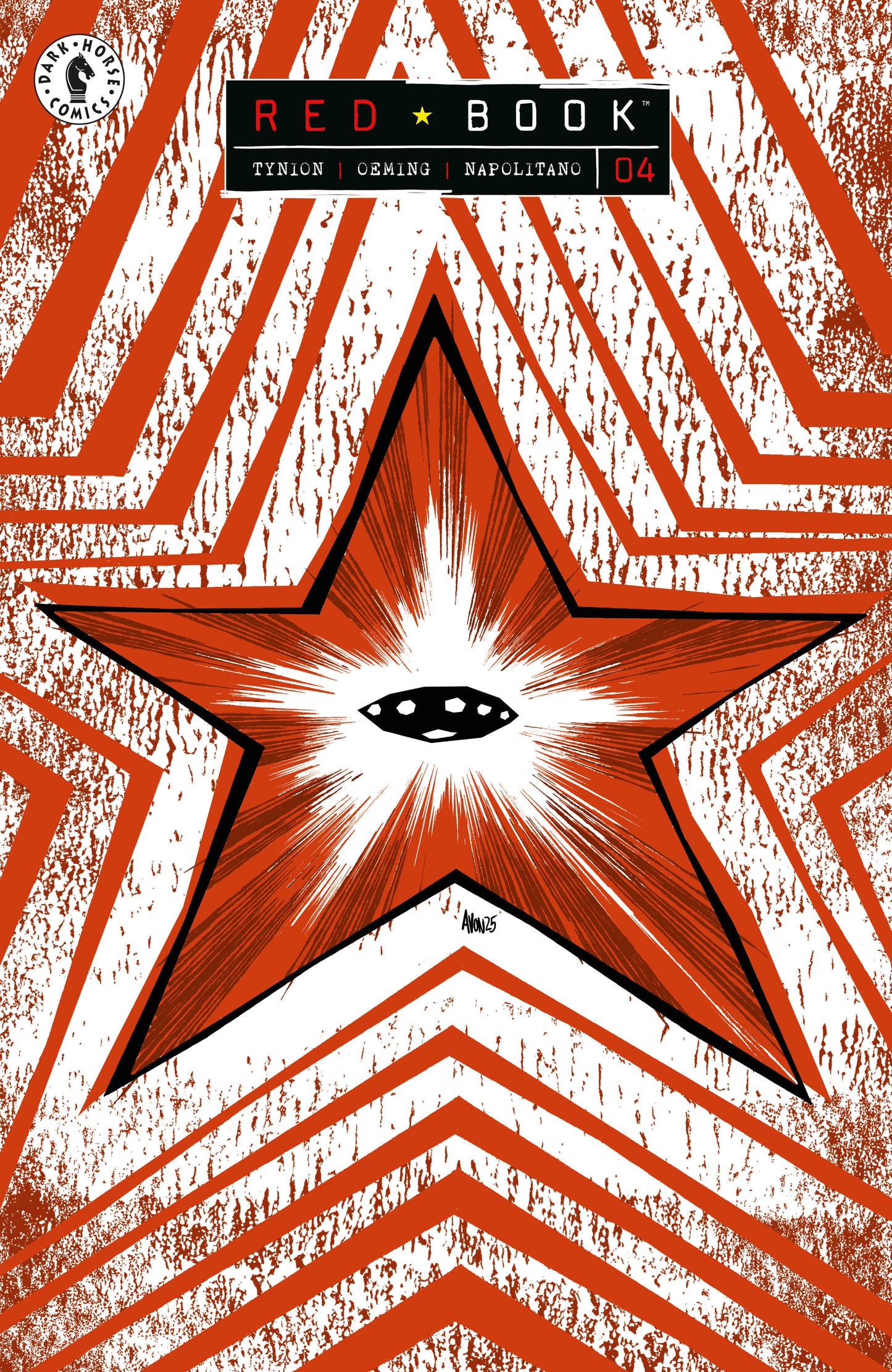 RED BOOK I #4 (CVR A) (MICHAEL AVON OEMING)