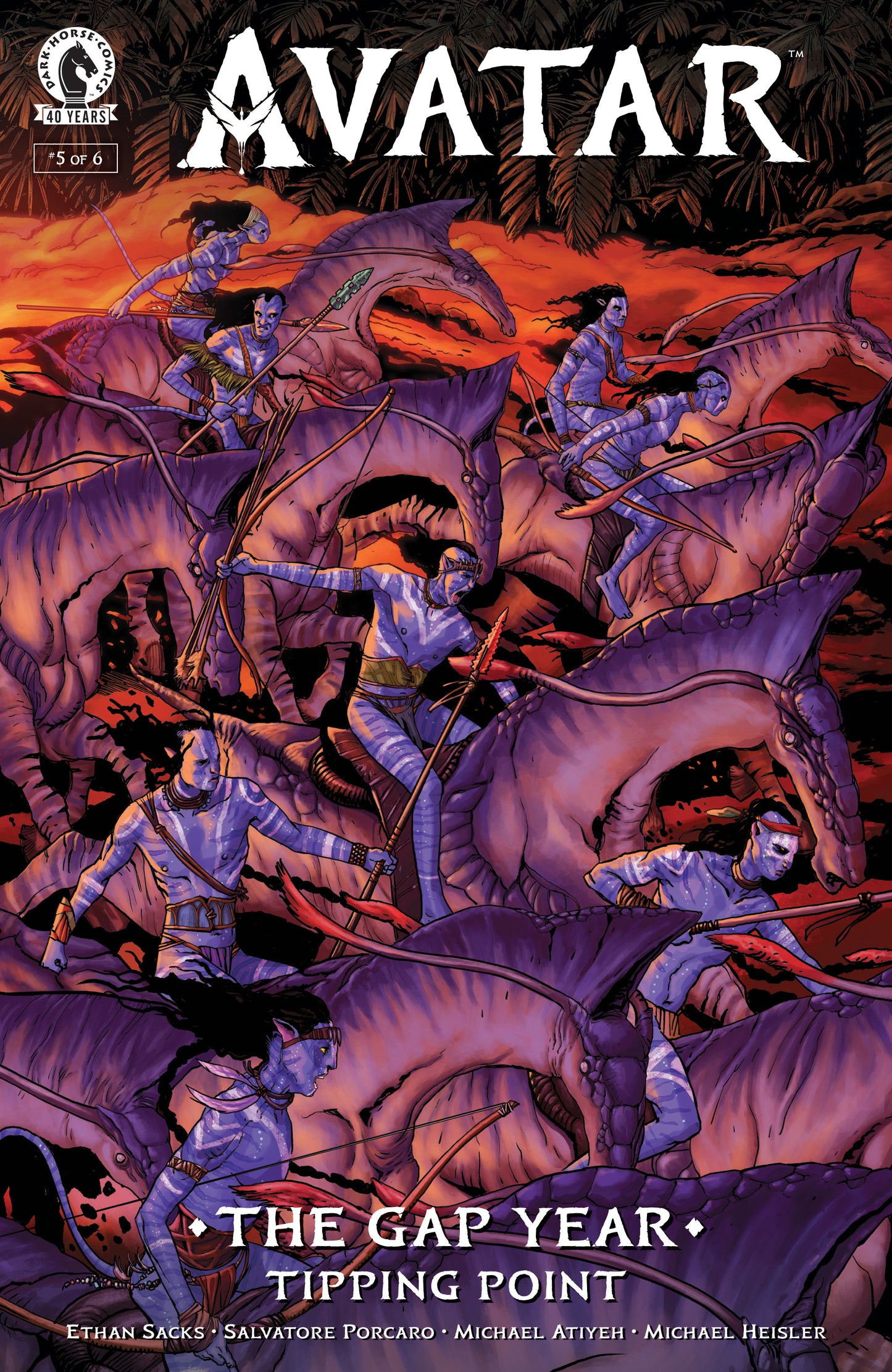 AVATAR: THE GAP YEAR--TIPPING POINT #5 (CVR A) (SALVATORE PORCARO)