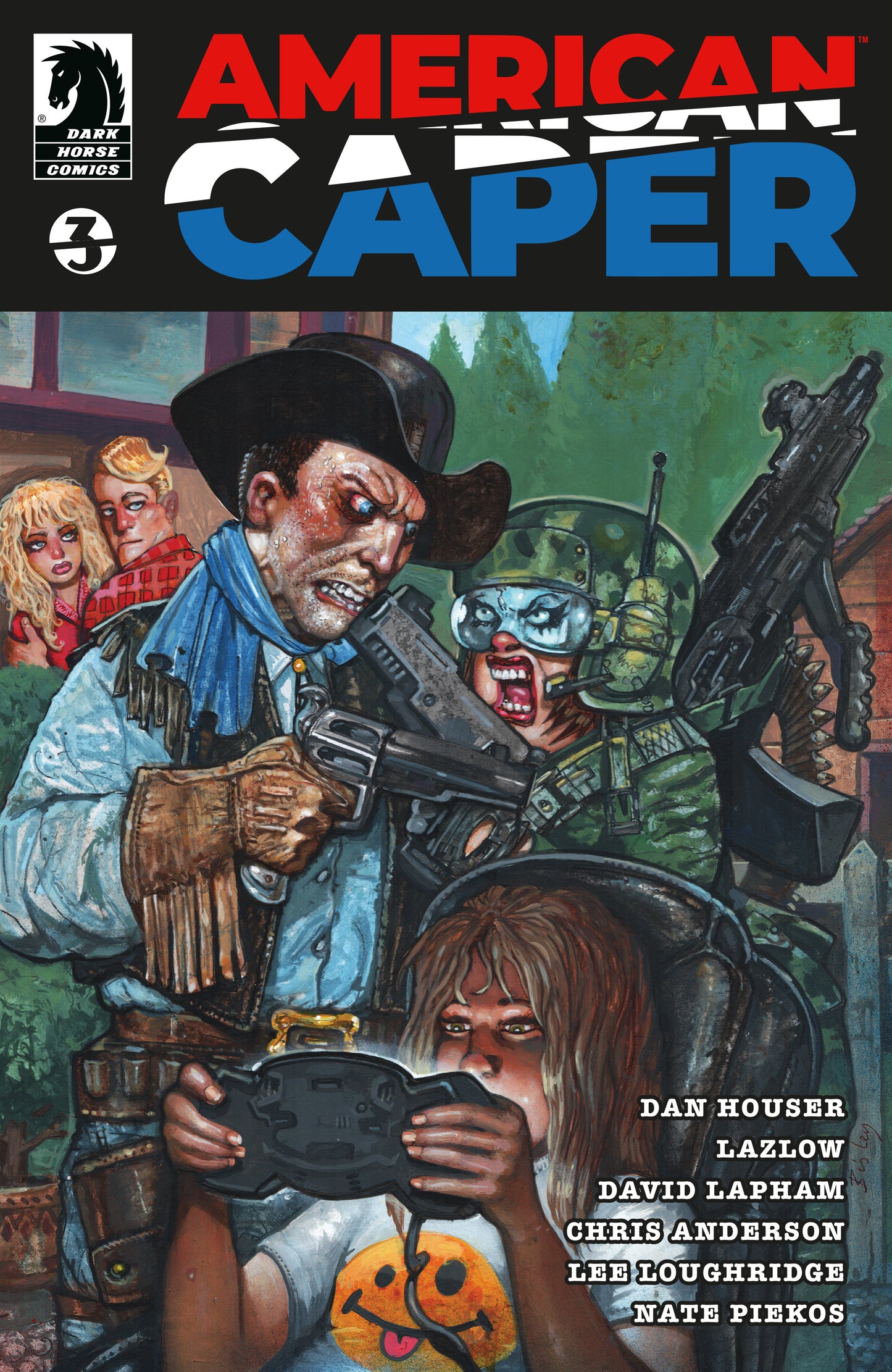 AMERICAN CAPER #3 (CVR B) (SIMON BISLEY)