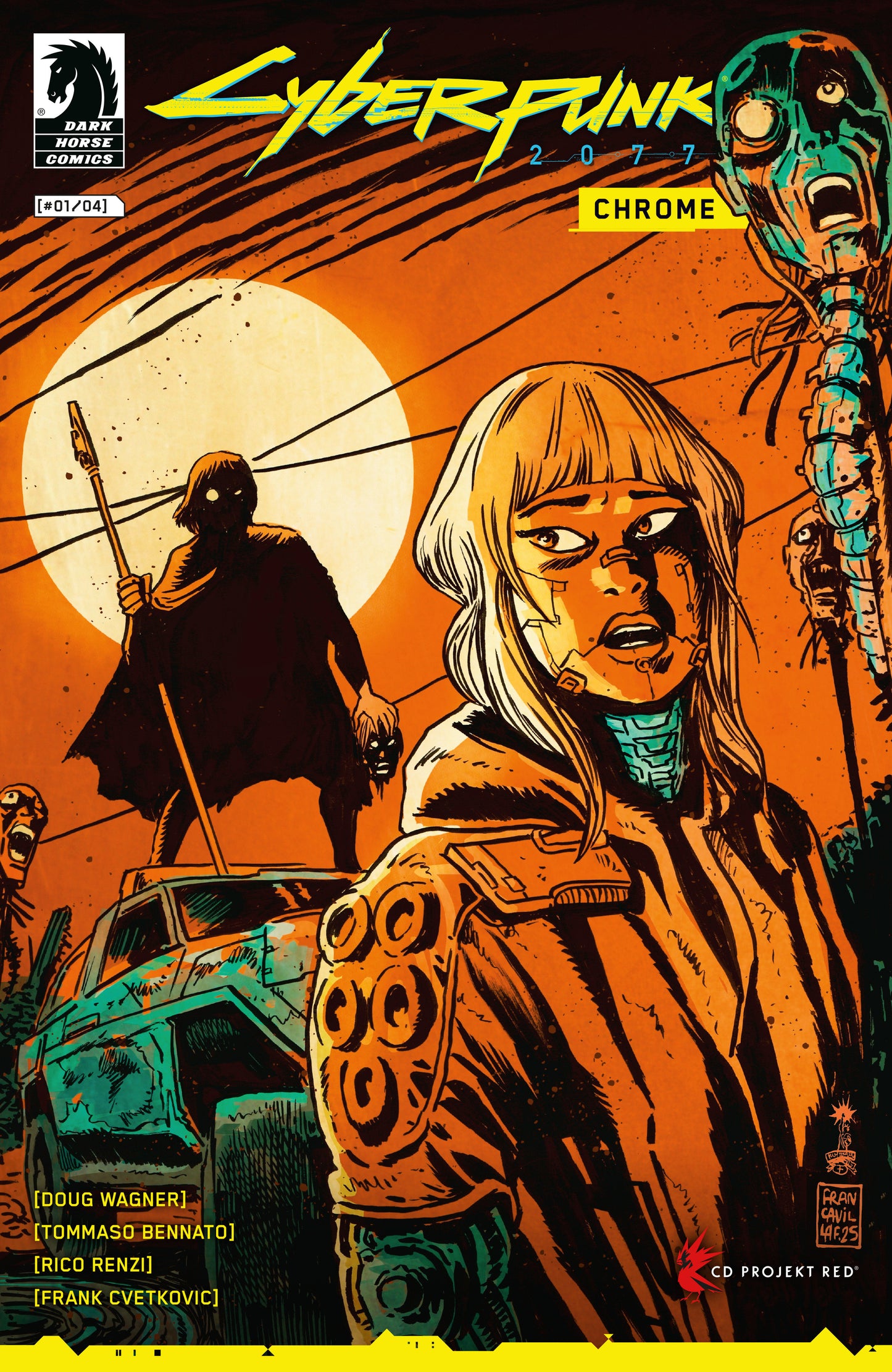 CYBERPUNK 2077: CHROME #1 (CVR D) (FRANCESCO FRANCAVILLA)