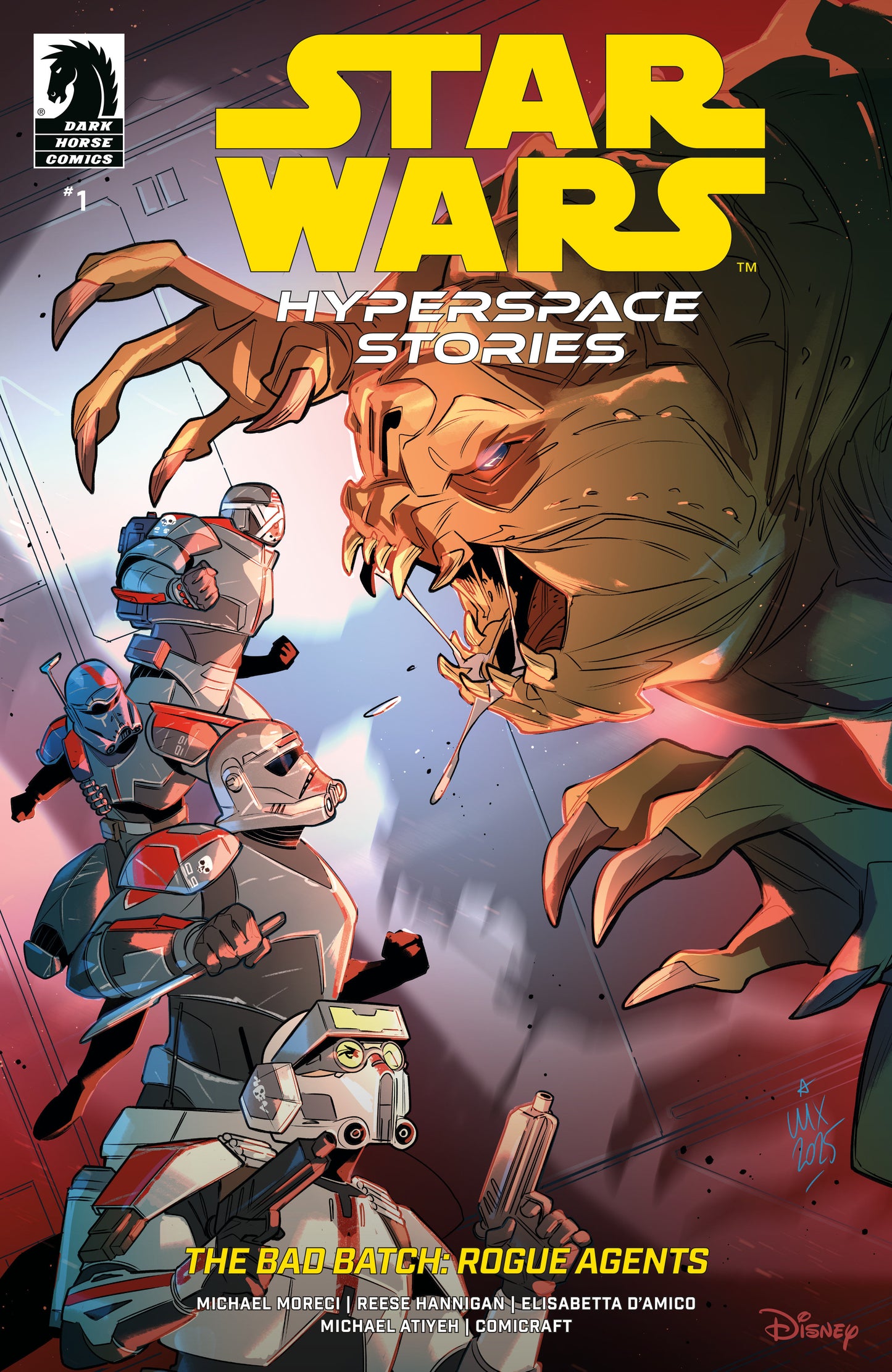 STAR WARS: HYPERSPACE STORIES: THE BAD BATCH--ROGUE AGENTS #1 (CVR A) (VALERIA FAVOCCIA)
