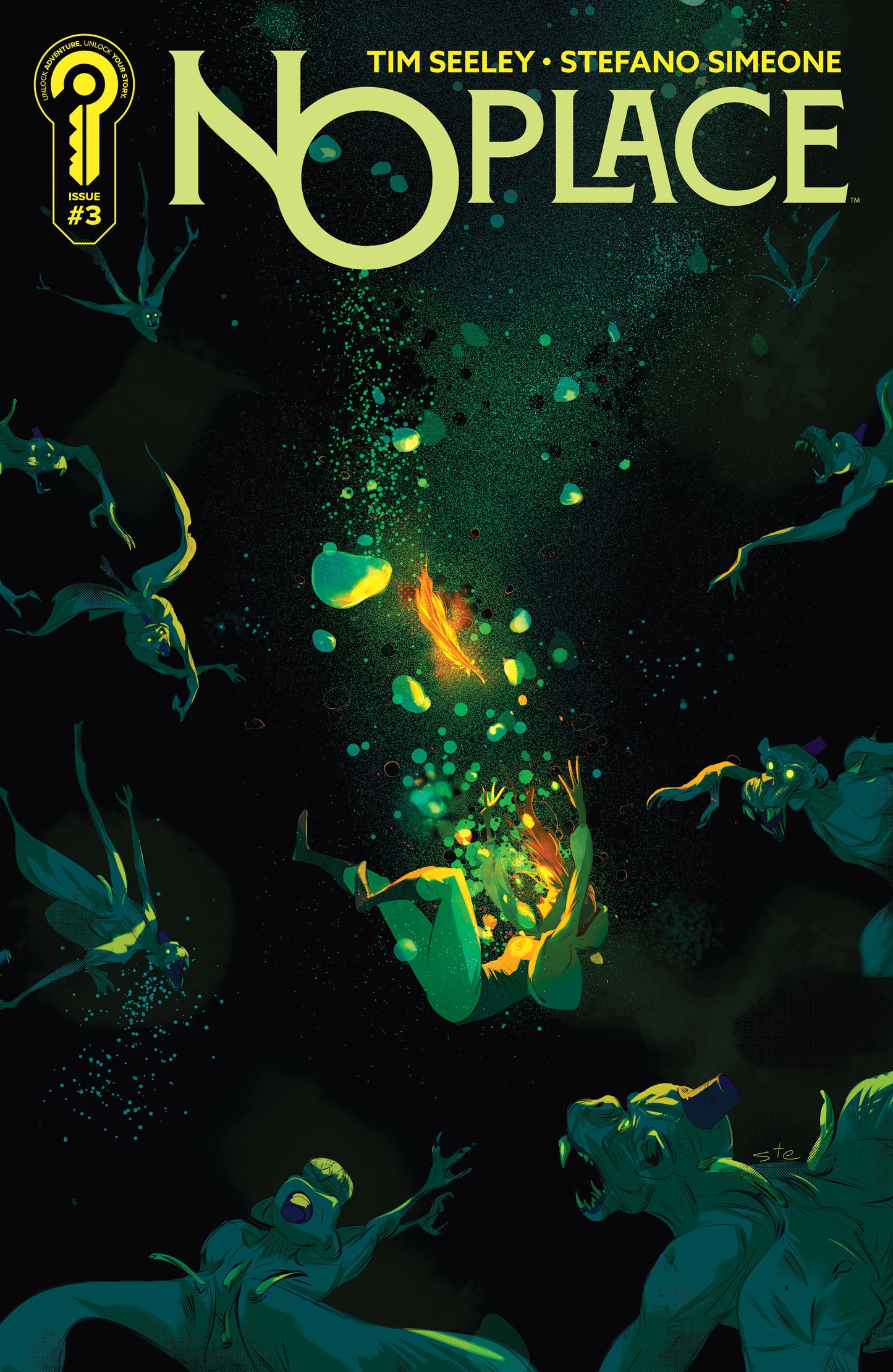 NO PLACE #3 COVER A STEFANO SIMEONE