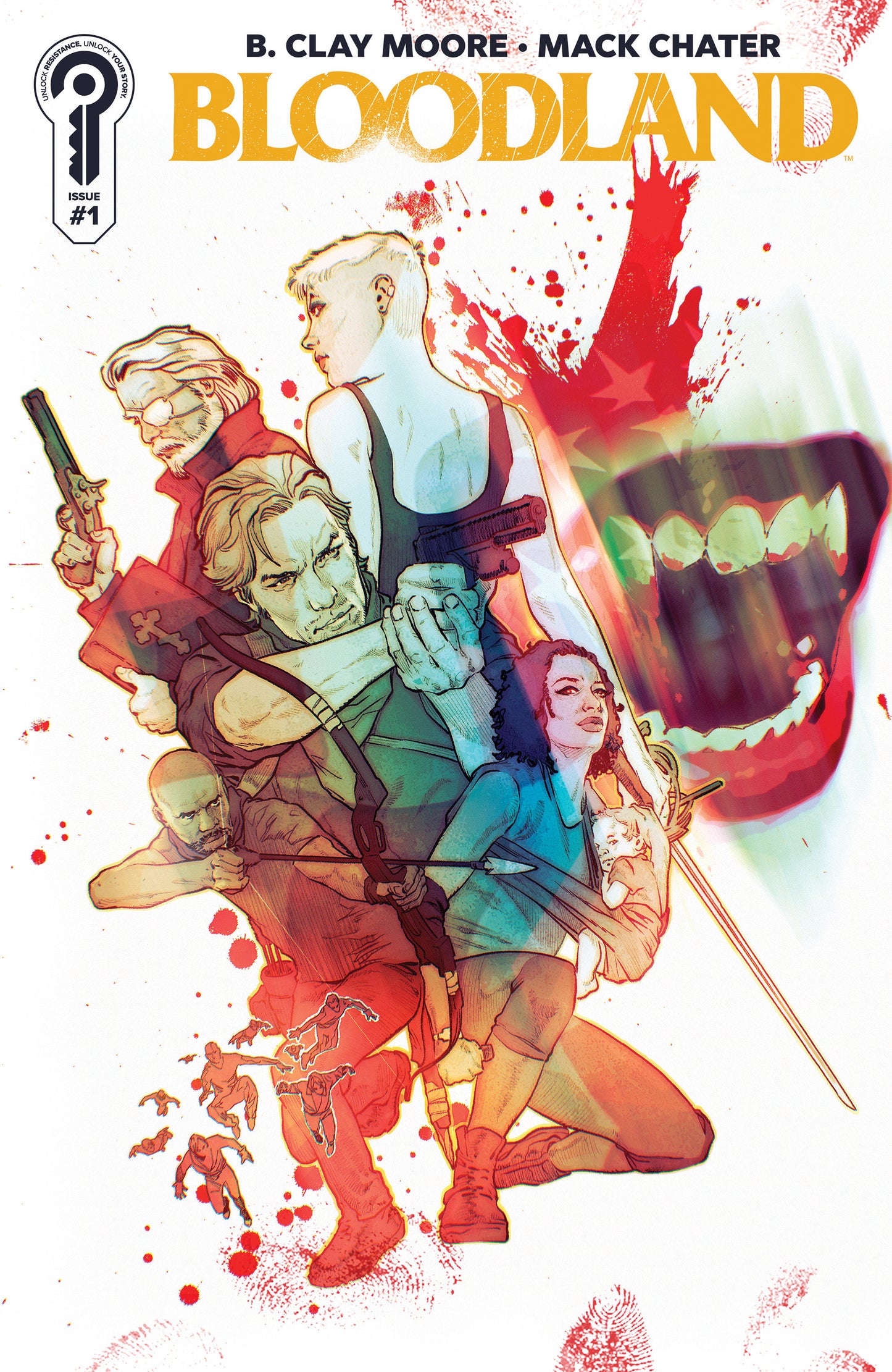 BLOODLAND #1 POSTER 5-COPY PACK 1:20