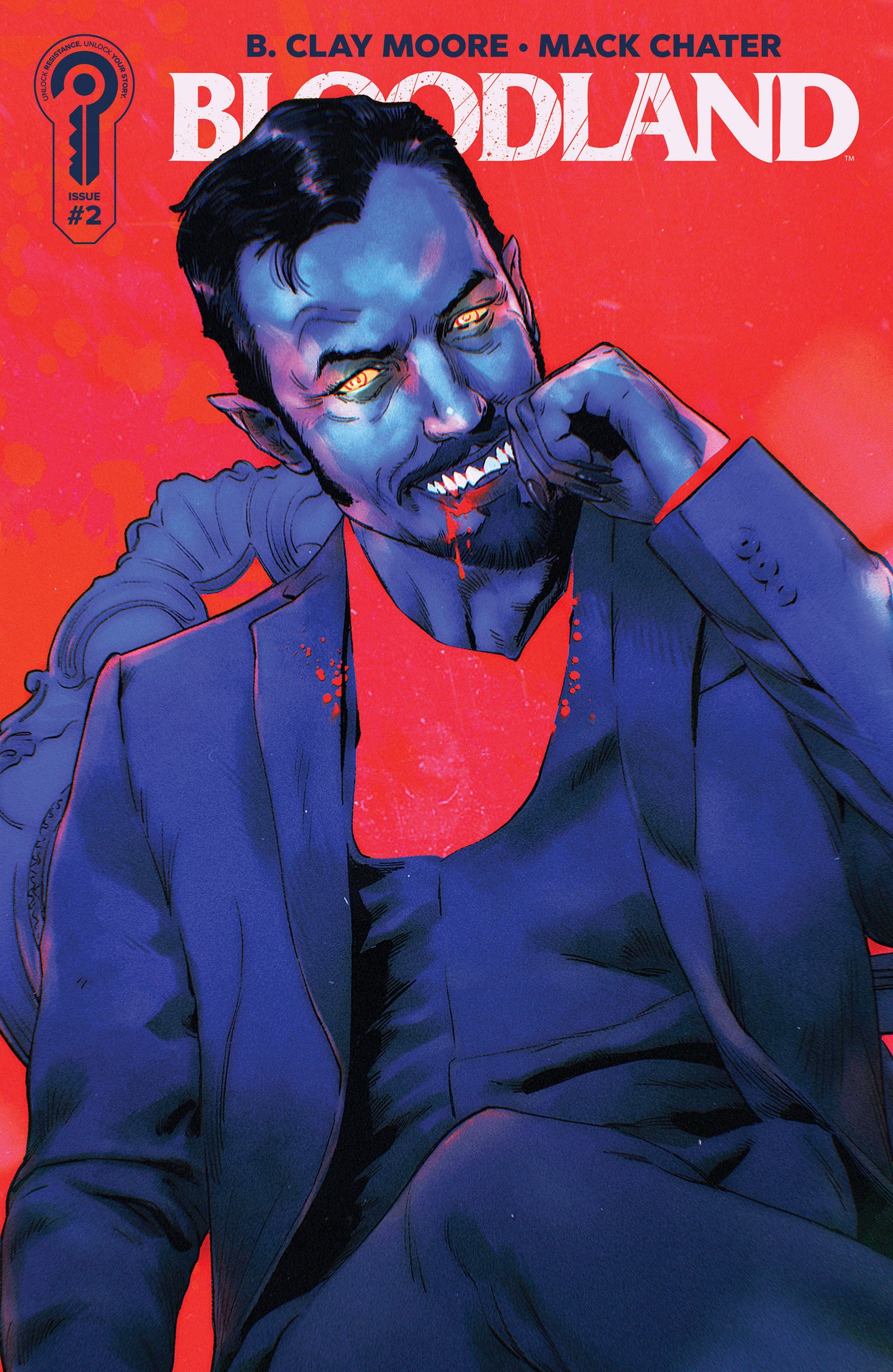 BLOODLAND #2 COVER A MACK CHATER