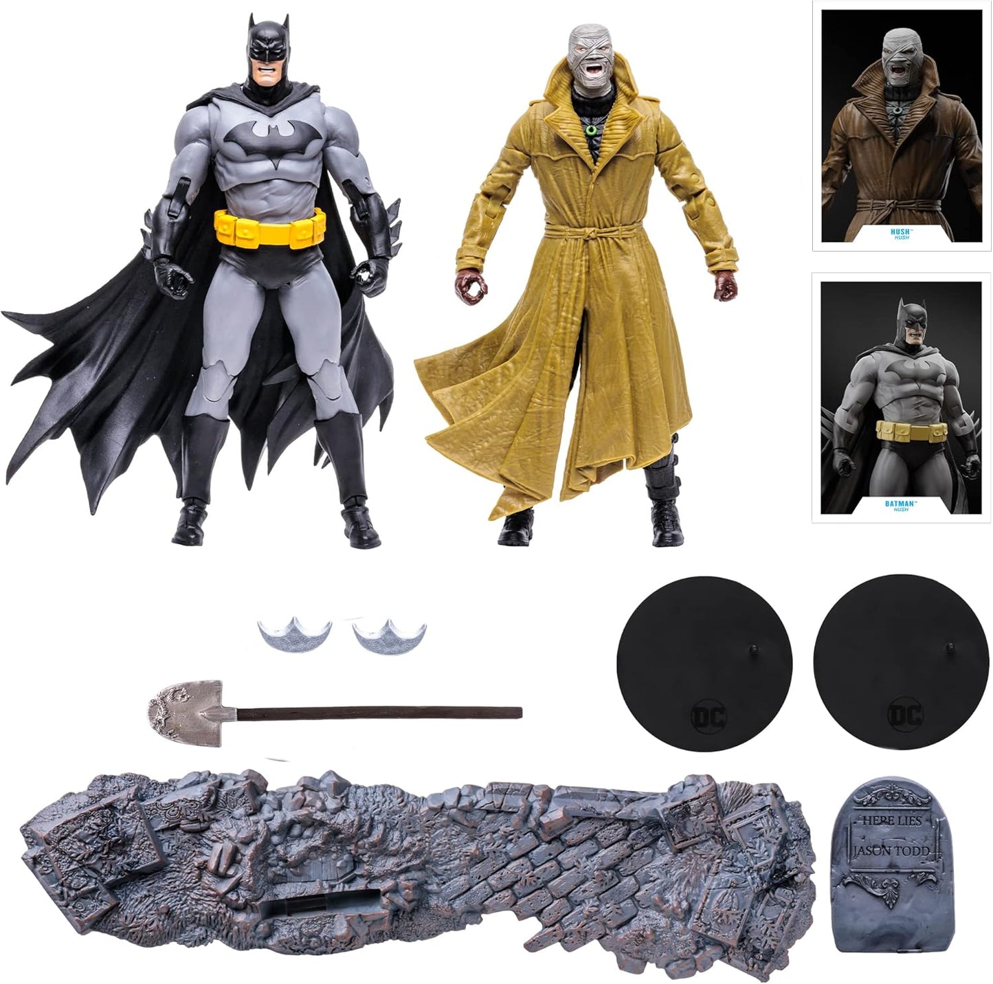 McFarlane Toys - DC Multiverse - Batman vs Hush 7" Action Figure Collector Multipack