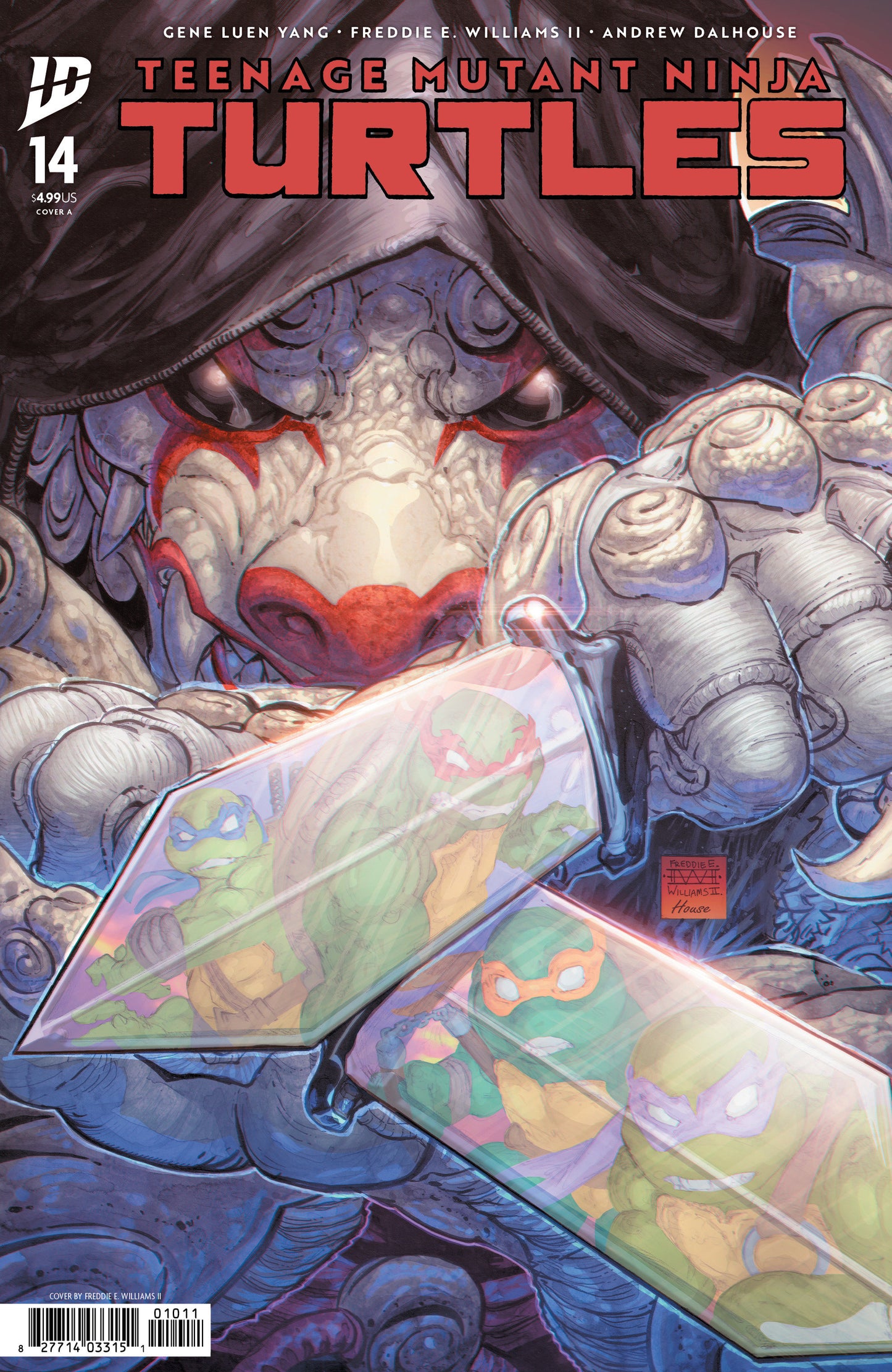 TEENAGE MUTANT NINJA TURTLES #14 COVER A (WILLIAMS II)