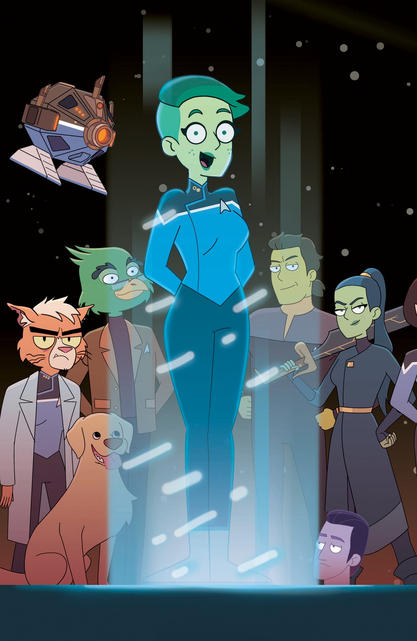 STAR TREK: LOWER DECKS #15 VARIANT B (FENOGLIO CONNECTING VARIANT)