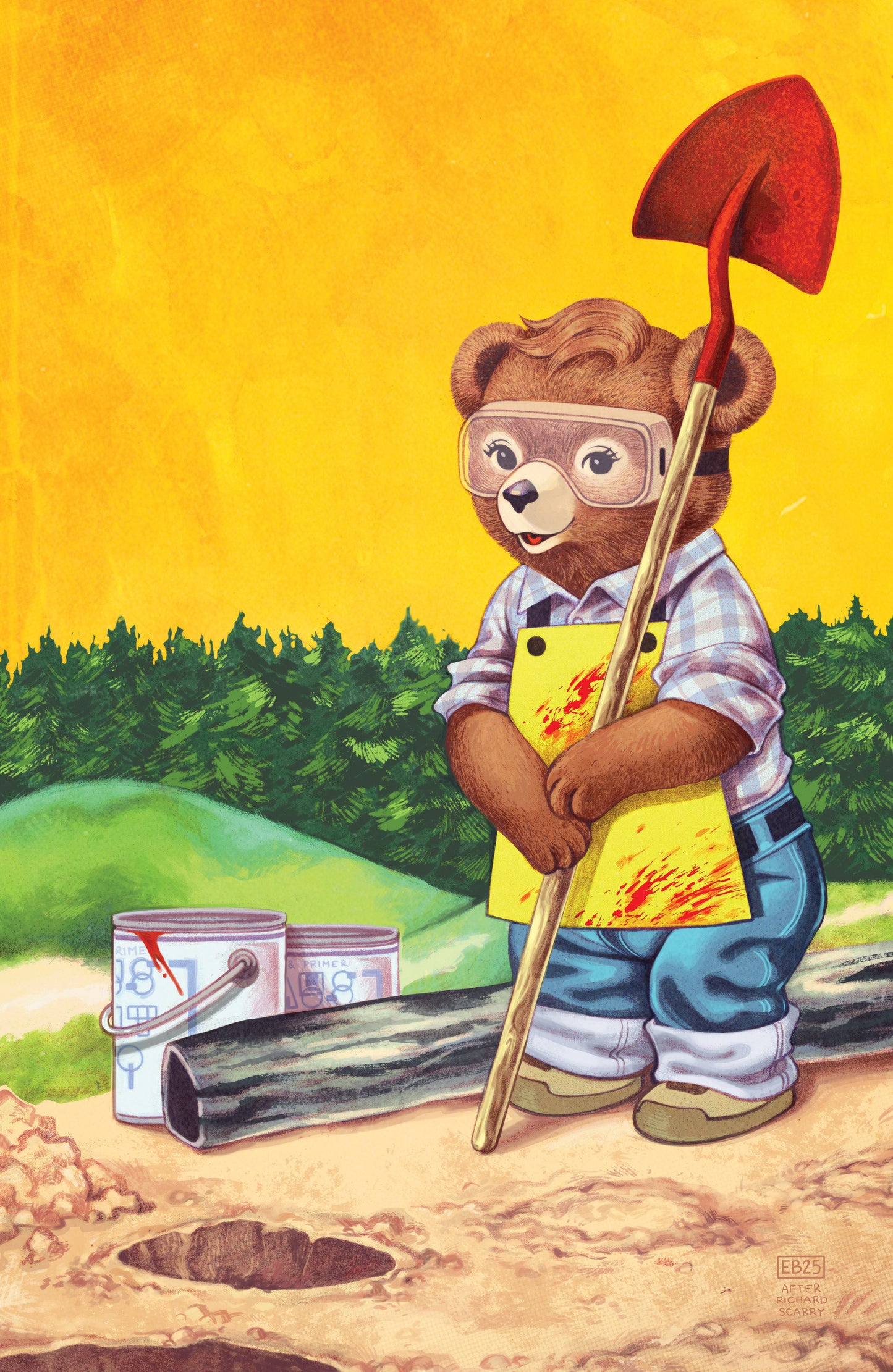 BENEATH THE TREES WHERE NOBODY SEES: RITE OF SPRING #5 VARIANT RI (50) (BEALS STORYBOOK VARIANT FULL ART)