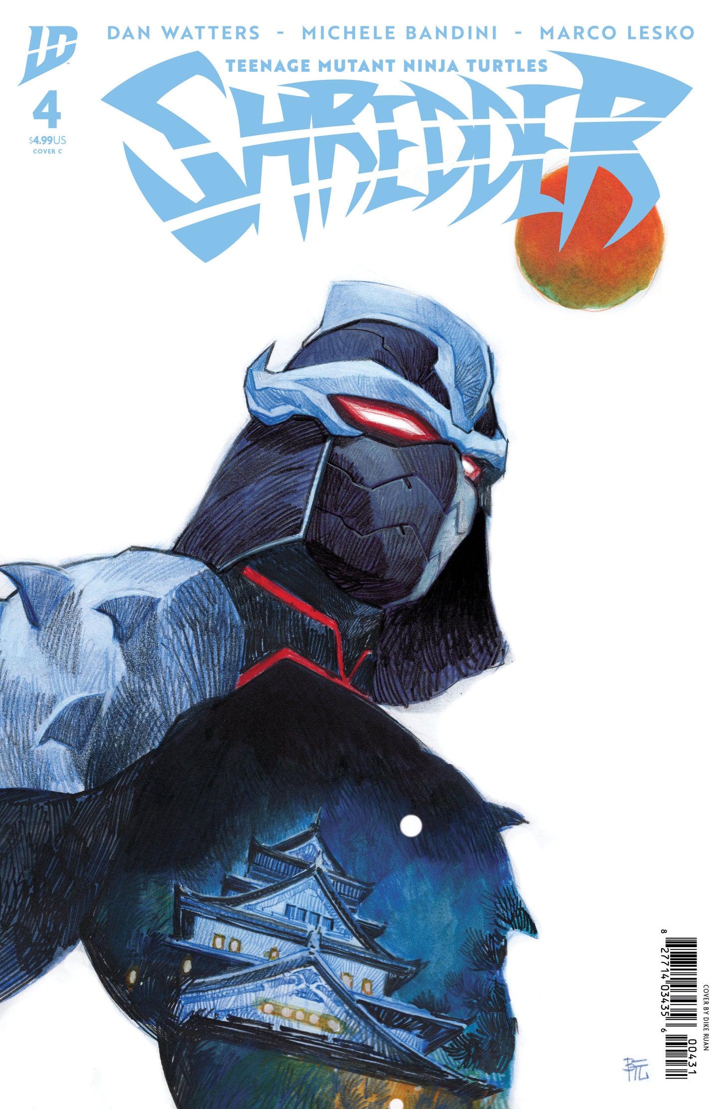 TEENAGE MUTANT NINJA TURTLES: SHREDDER #4 VARIANT C (RUAN)