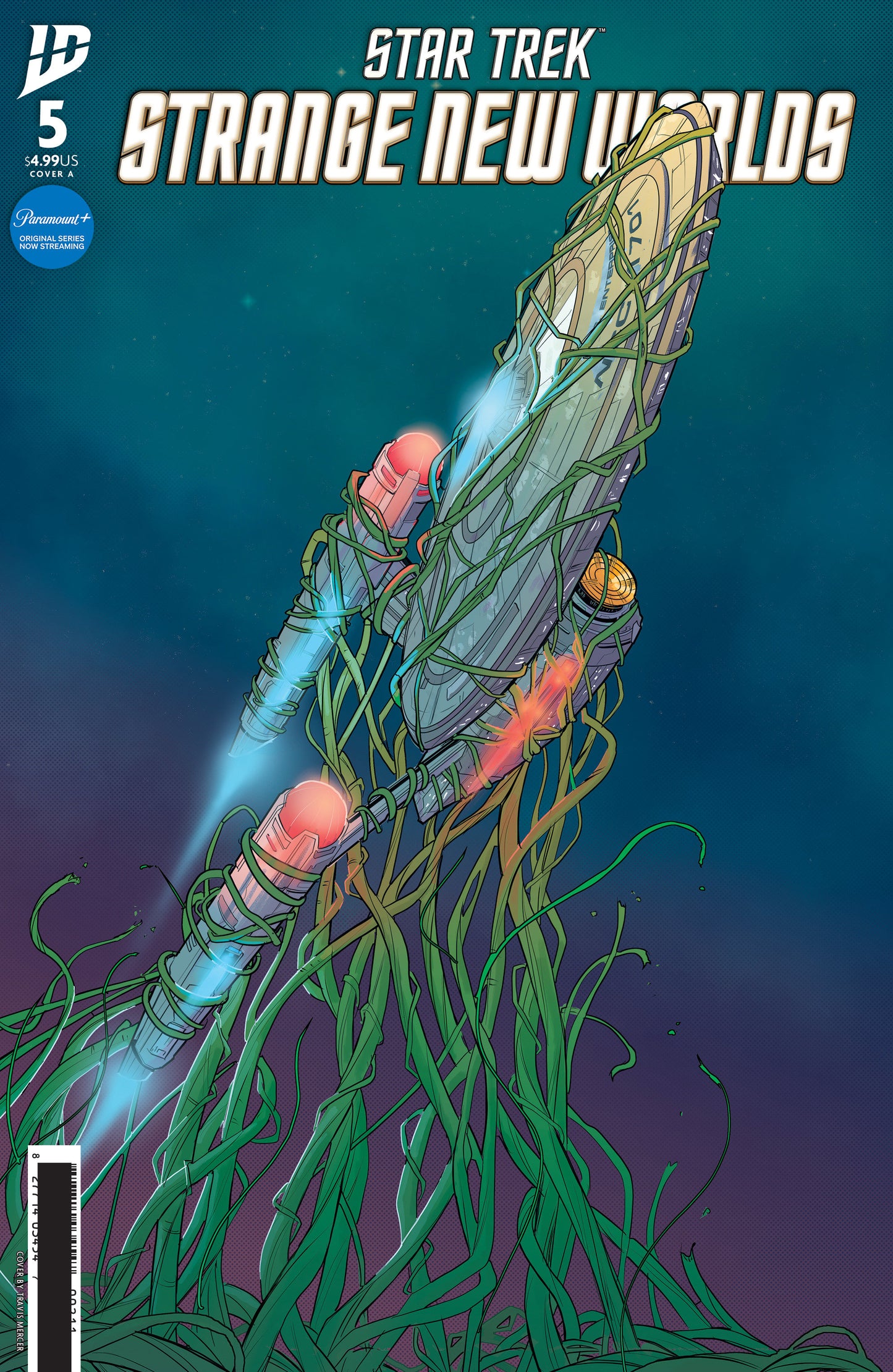 STAR TREK: STRANGE NEW WORLDS--THE SEEDS OF SALVATION #5 COVER A (MERCER)