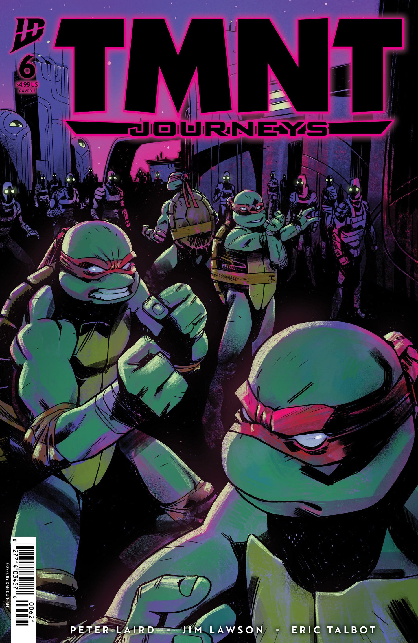 TMNT: JOURNEYS #6 VARIANT B (DUNCAN)