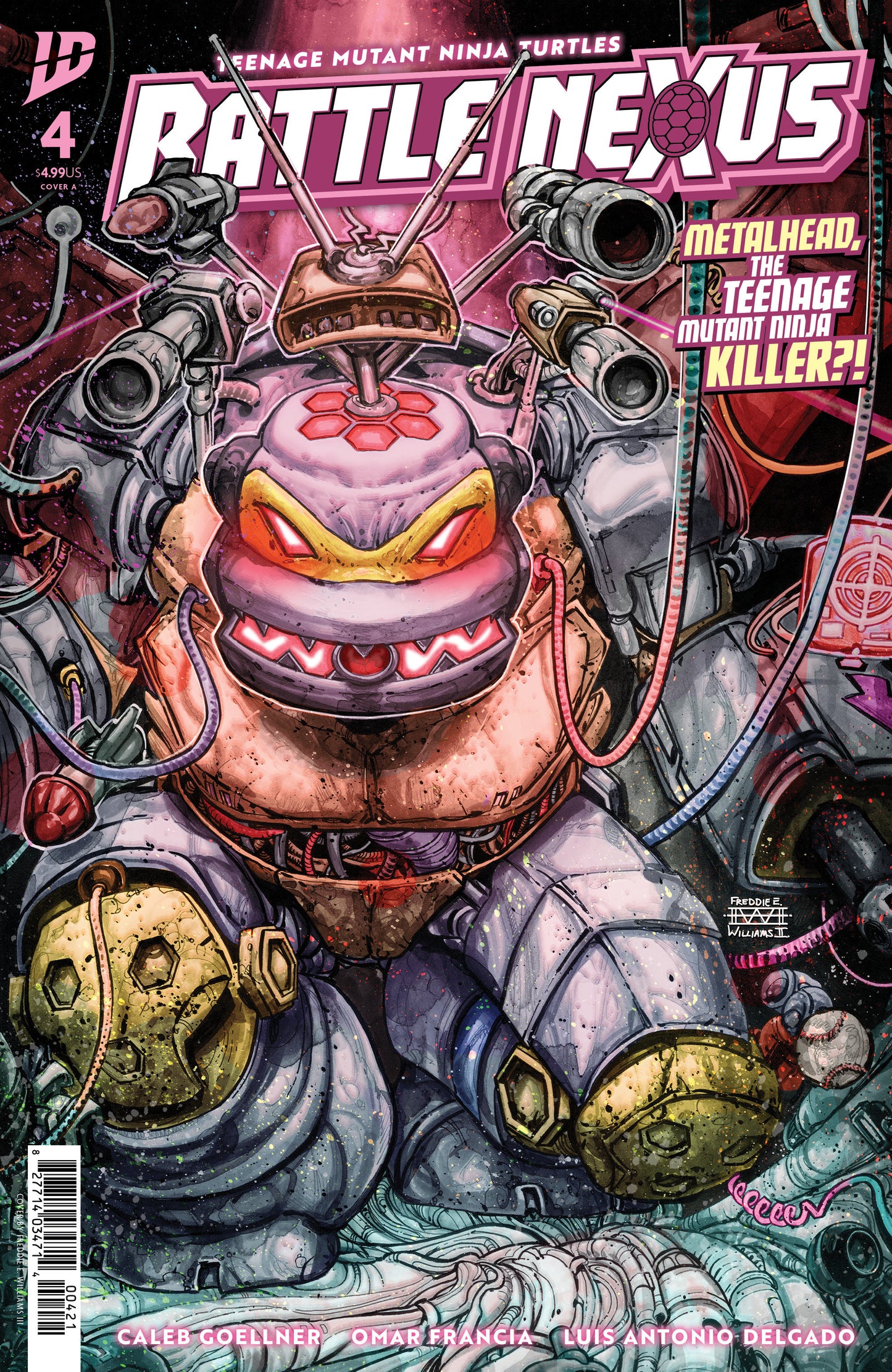 TEENAGE MUTANT NINJA TURTLES: BATTLE NEXUS #4 VARIANT B (WILLIAMS II)