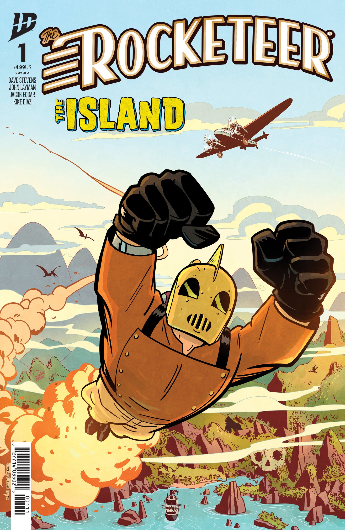THE ROCKETEER: THE ISLAND #1 COVER A (EDGAR)