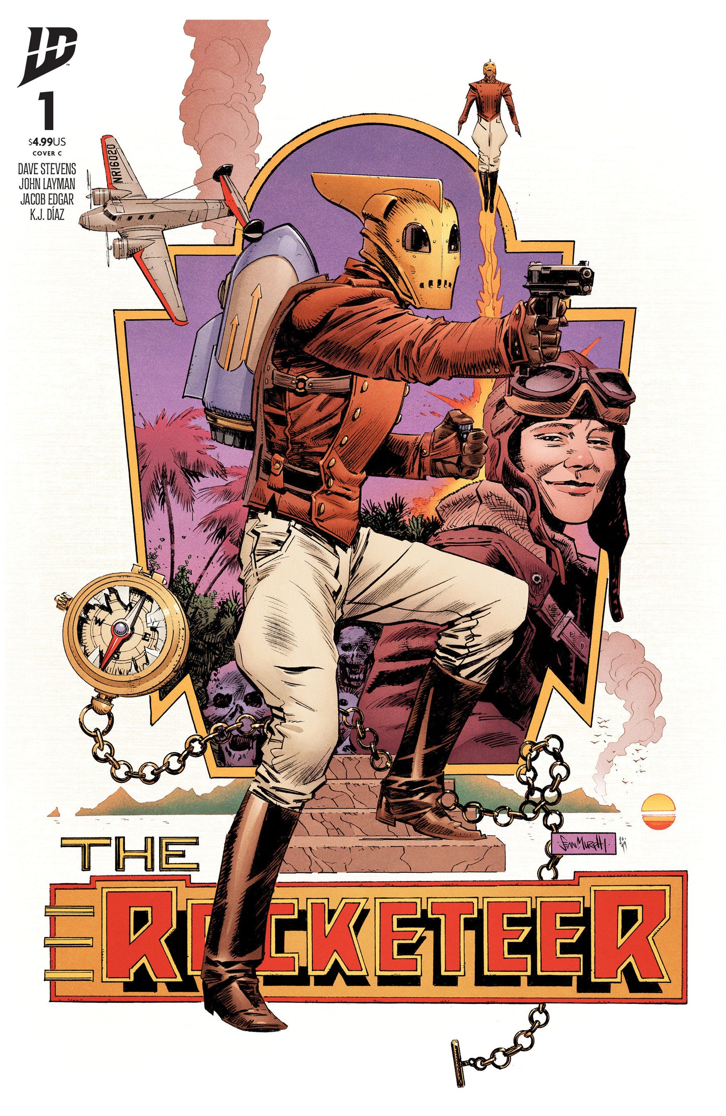 THE ROCKETEER: THE ISLAND #1 VARIANT C (MURPHY)