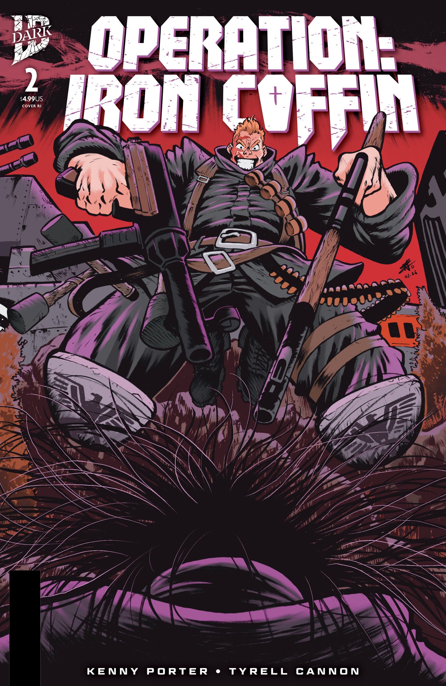 OPERATION: IRON COFFIN #2 VARIANT RI (10) (NEO CONNECTING VARIANT)