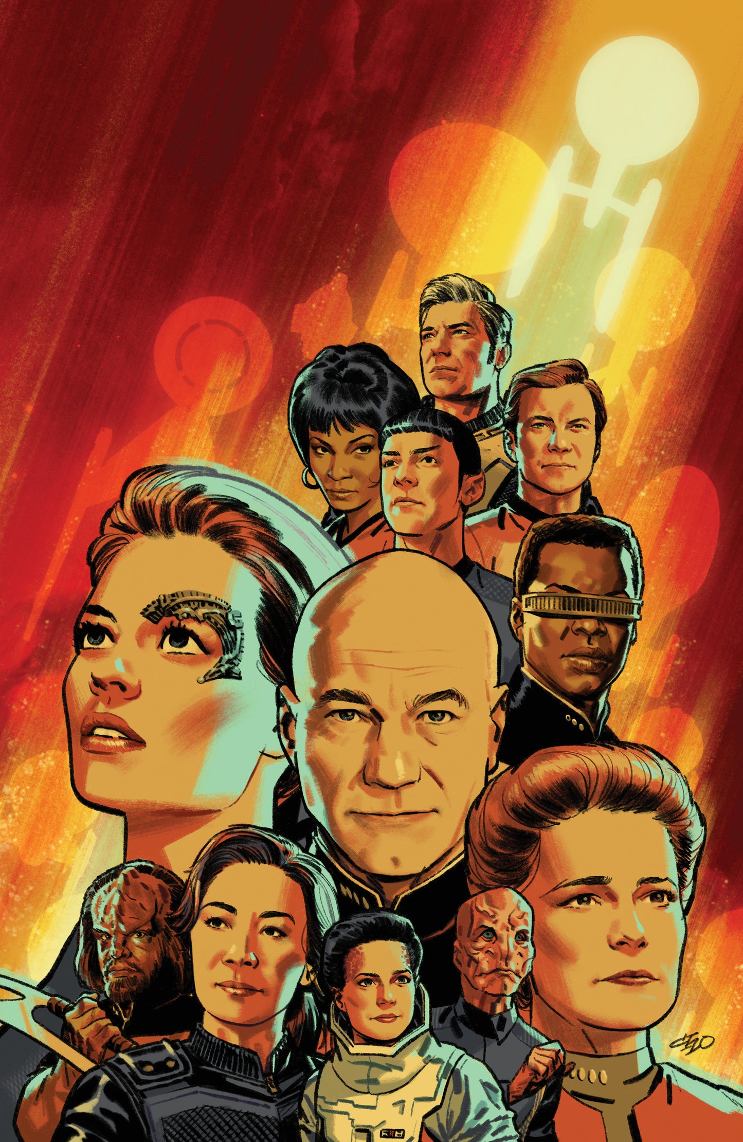 STAR TREK: 60TH ANNIVERSARY SPECIAL VARIANT RI (25) (CHO FULL ART)