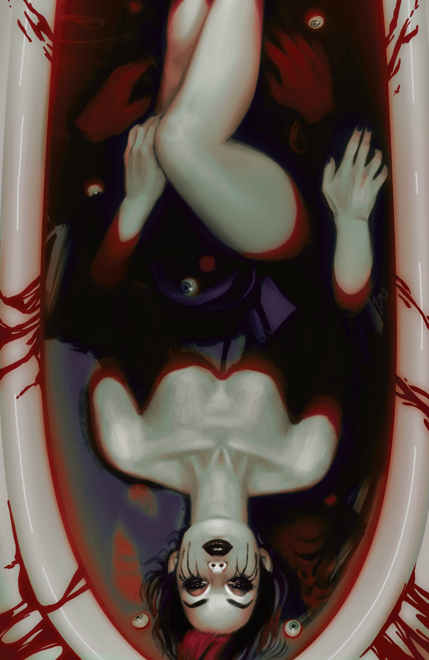 HELLO DARKNESS #24 D 1:10 INCV (FULL ART, PUEBLA)
