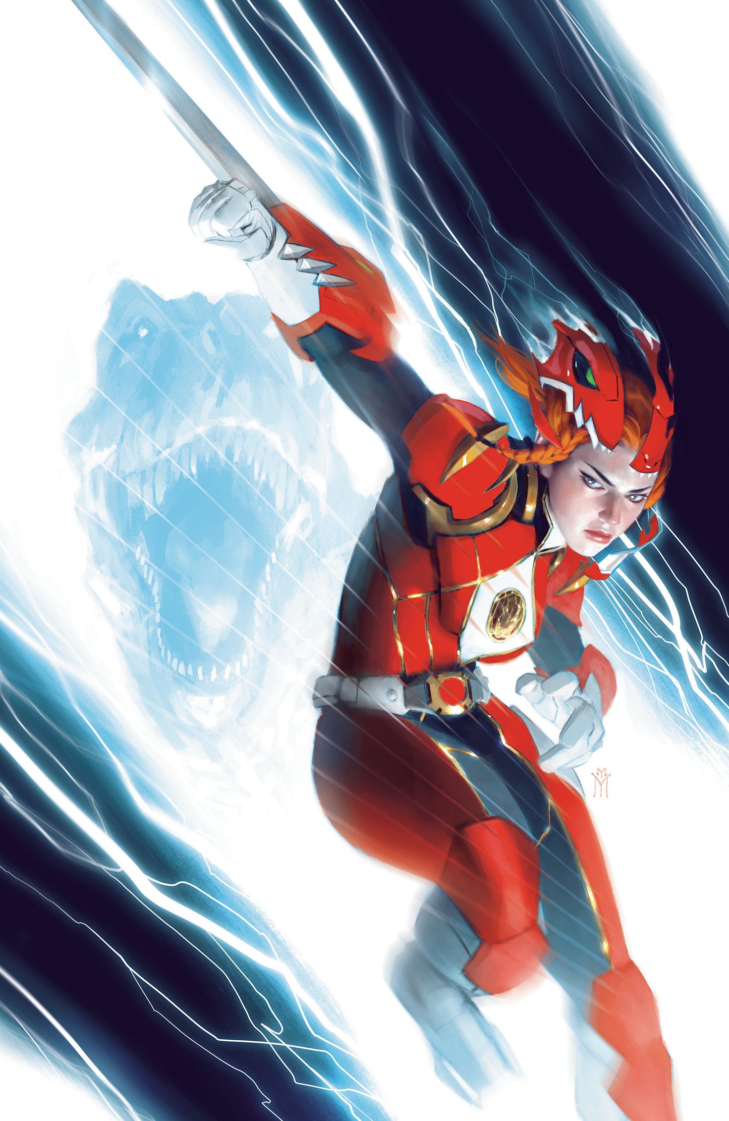 POWER RANGERS PRIME #13 G 1:25 INCV (FULL ART, MERCADO)