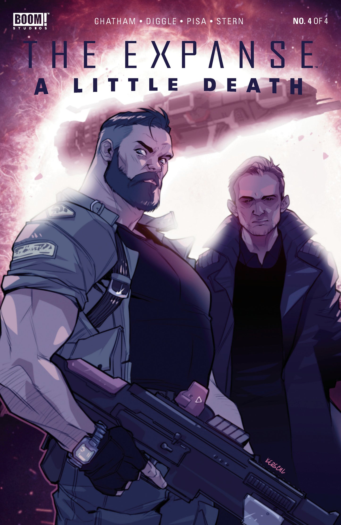 THE EXPANSE: A LITTLE DEATH #4 B VARIANT (DRESSED, KERSCHEL)