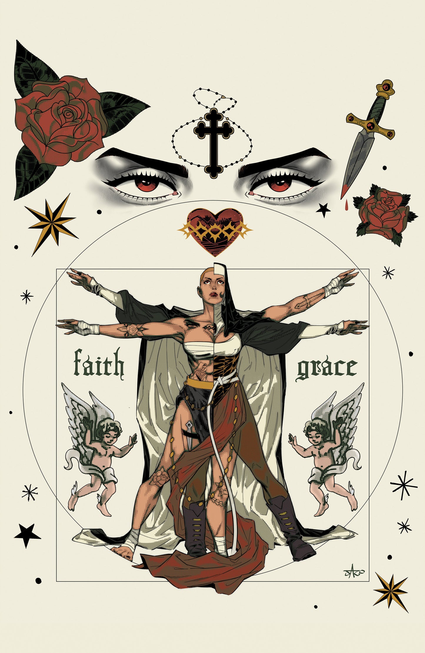 MARIAN HERETIC #3 D UNLIMITED VARIANT (DRESSED, JARO)