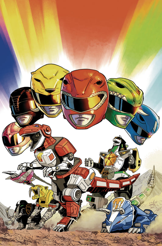 MIGHTY MORPHIN POWER RANGERS: ZORD QUEST #1 E 1:15 INCV (FULL ART, VON GORMAN)