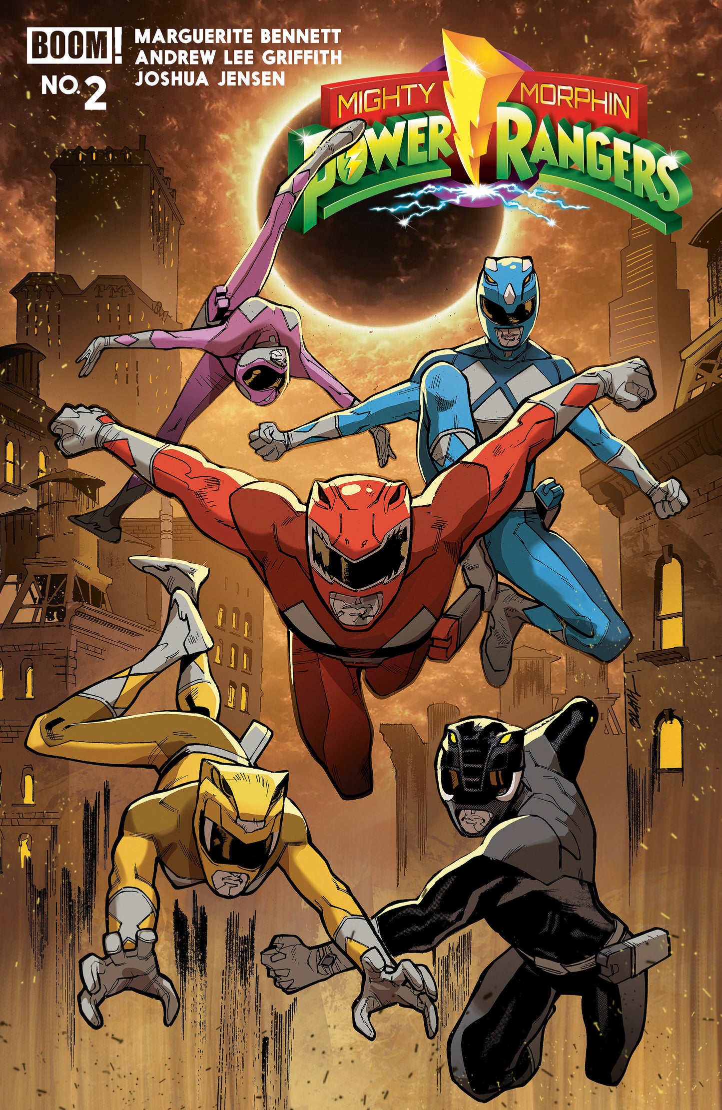 MIGHTY MORPHIN POWER RANGERS (2026) #2 A MAIN (DRESSED, BALÁM)
