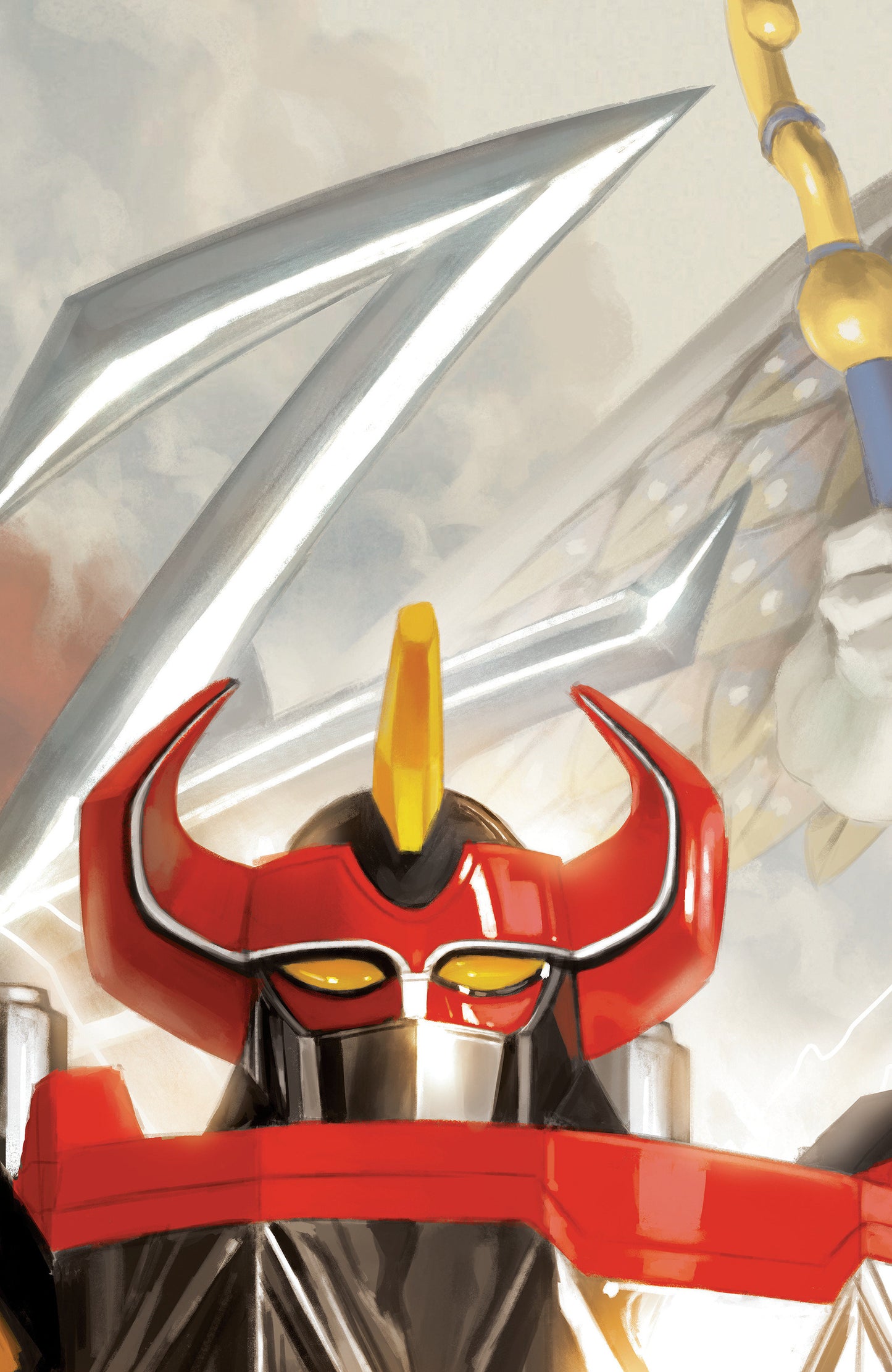 MIGHTY MORPHIN POWER RANGERS (2026) #2 C MEGAZORD CONNECTING VARIANT (FULL ART, MERCADO)