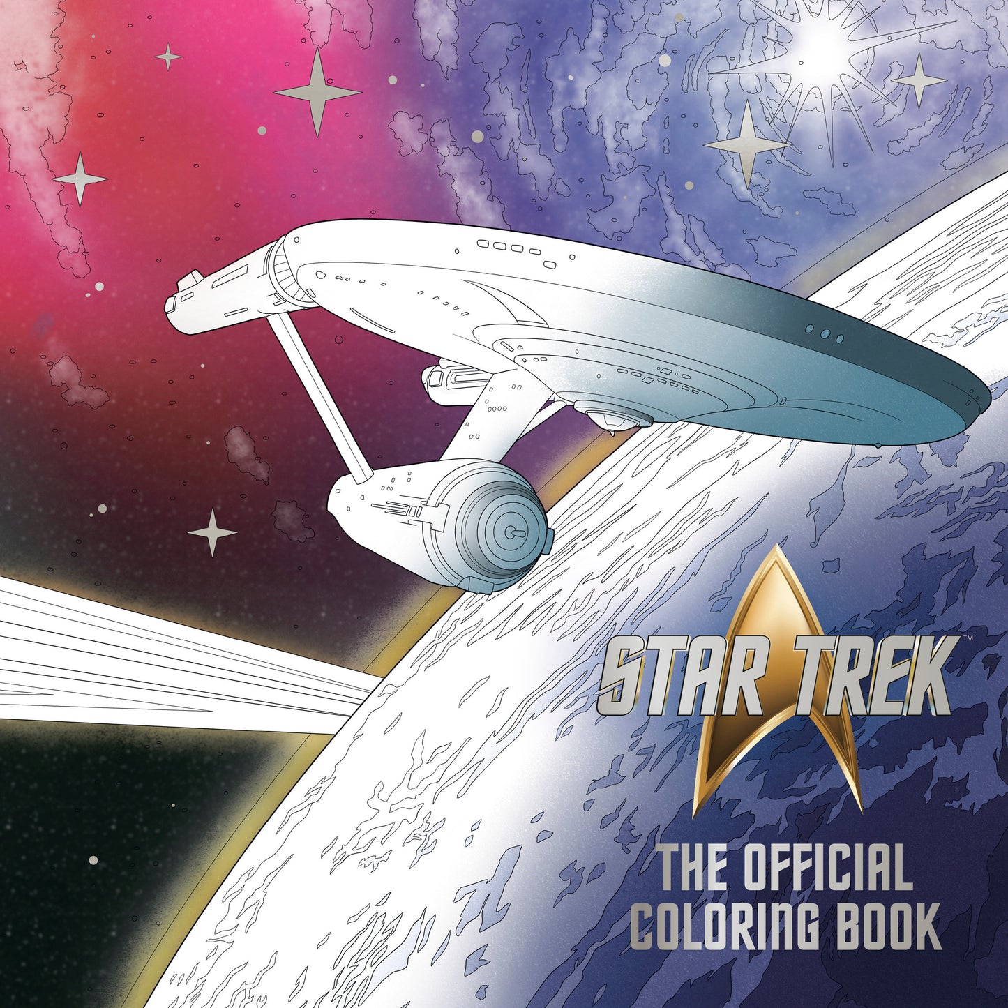 STAR TREK: THE OFFICIAL COLORING BOOK
