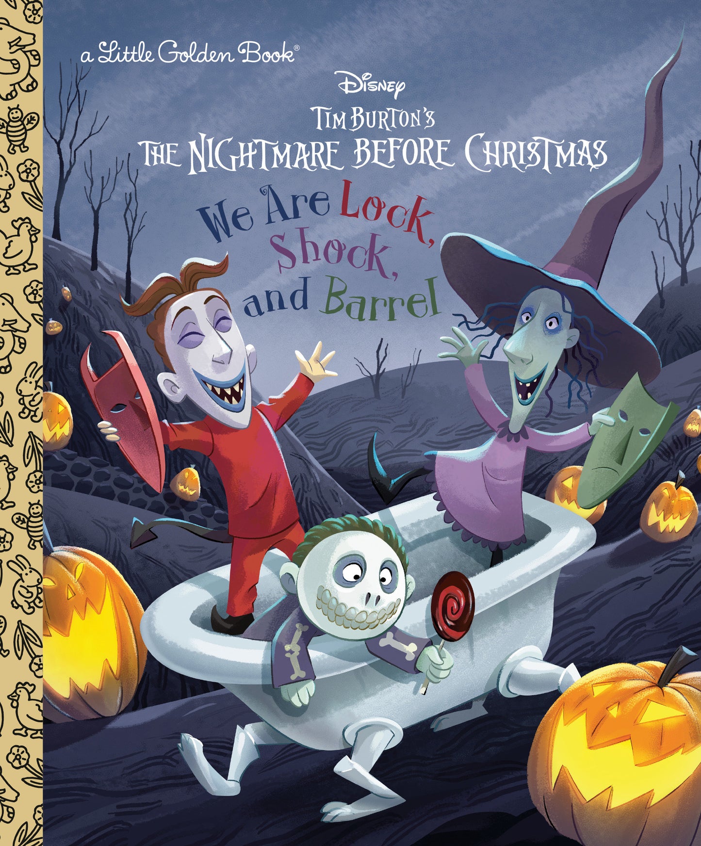 WE ARE LOCK, SHOCK, AND BARREL (DISNEY TIM BURTON'S THE NIGHTMARE BEFORE CHRISTMAS)