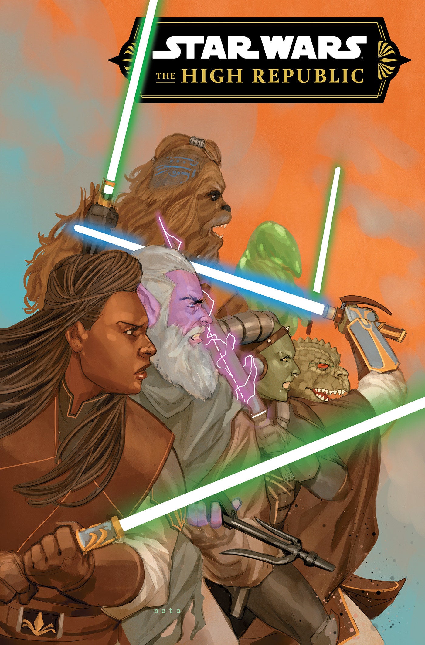 STAR WARS: THE HIGH REPUBLIC PHASE III - TRIALS OF THE JEDI OMNIBUS PHIL NOTO COVER