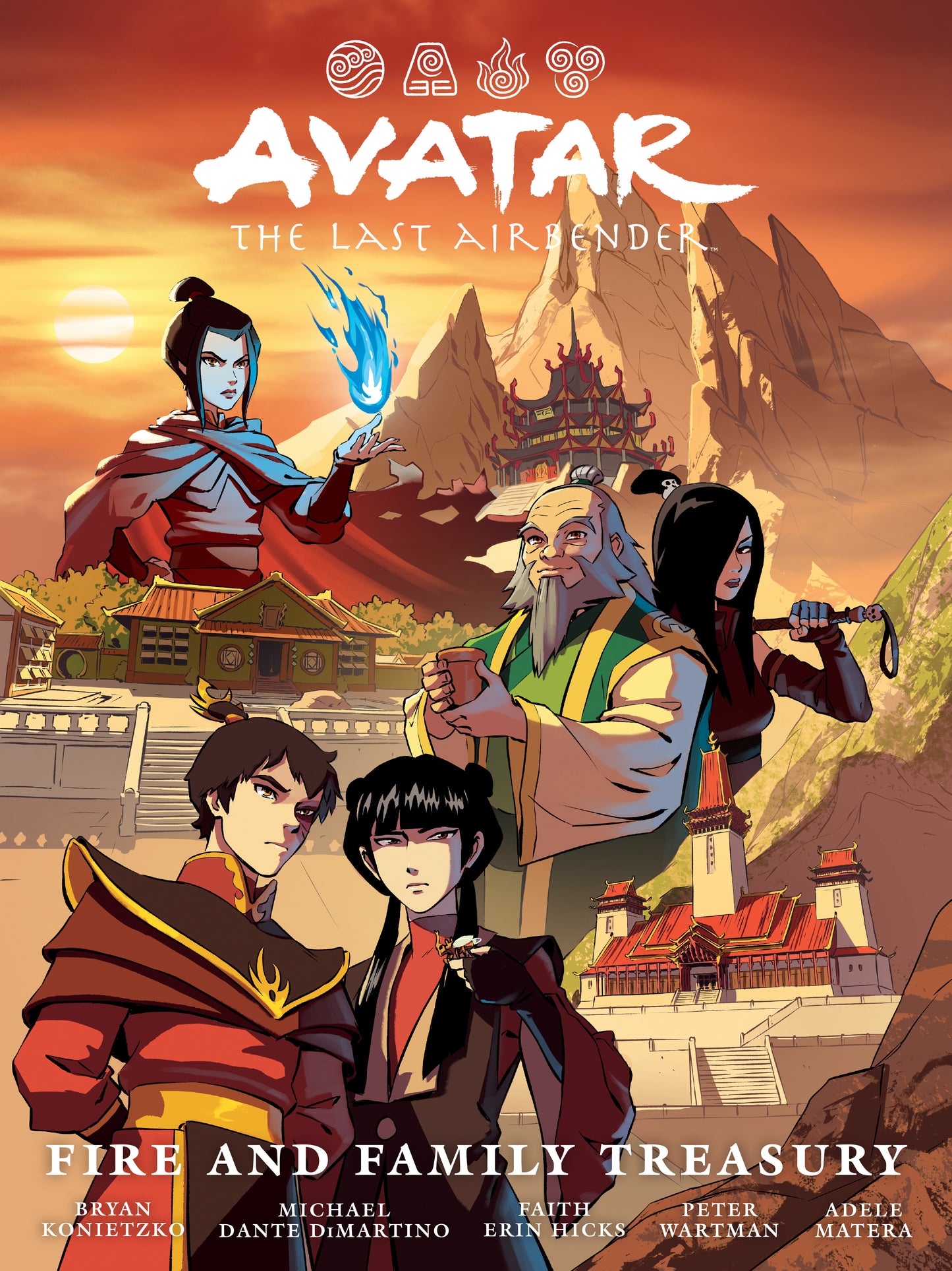 AVATAR: THE LAST AIRBENDER--FIRE AND FAMILY TREASURY LIBRARY EDITION