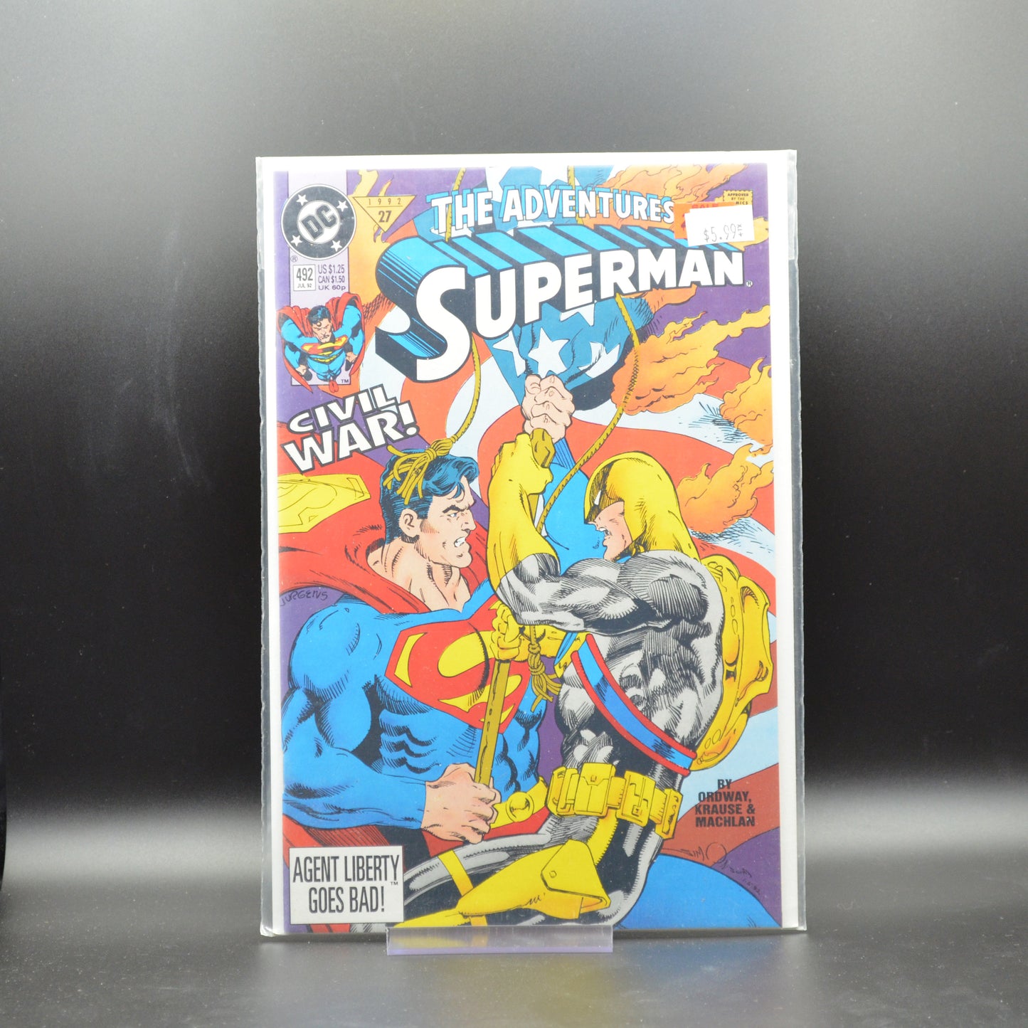ADVENTURES OF SUPERMAN #492