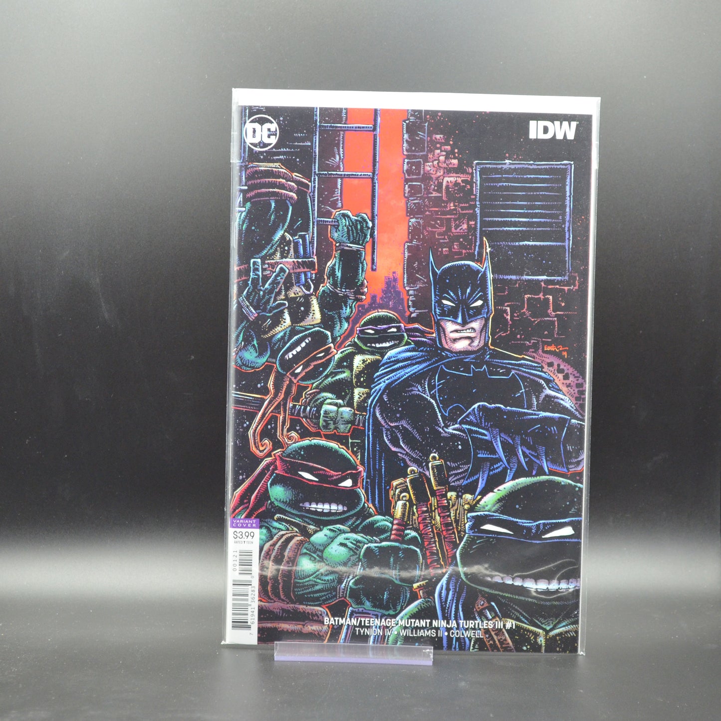 BATMAN / TEENAGE MUTANT NINJA TURTLES III #1-B