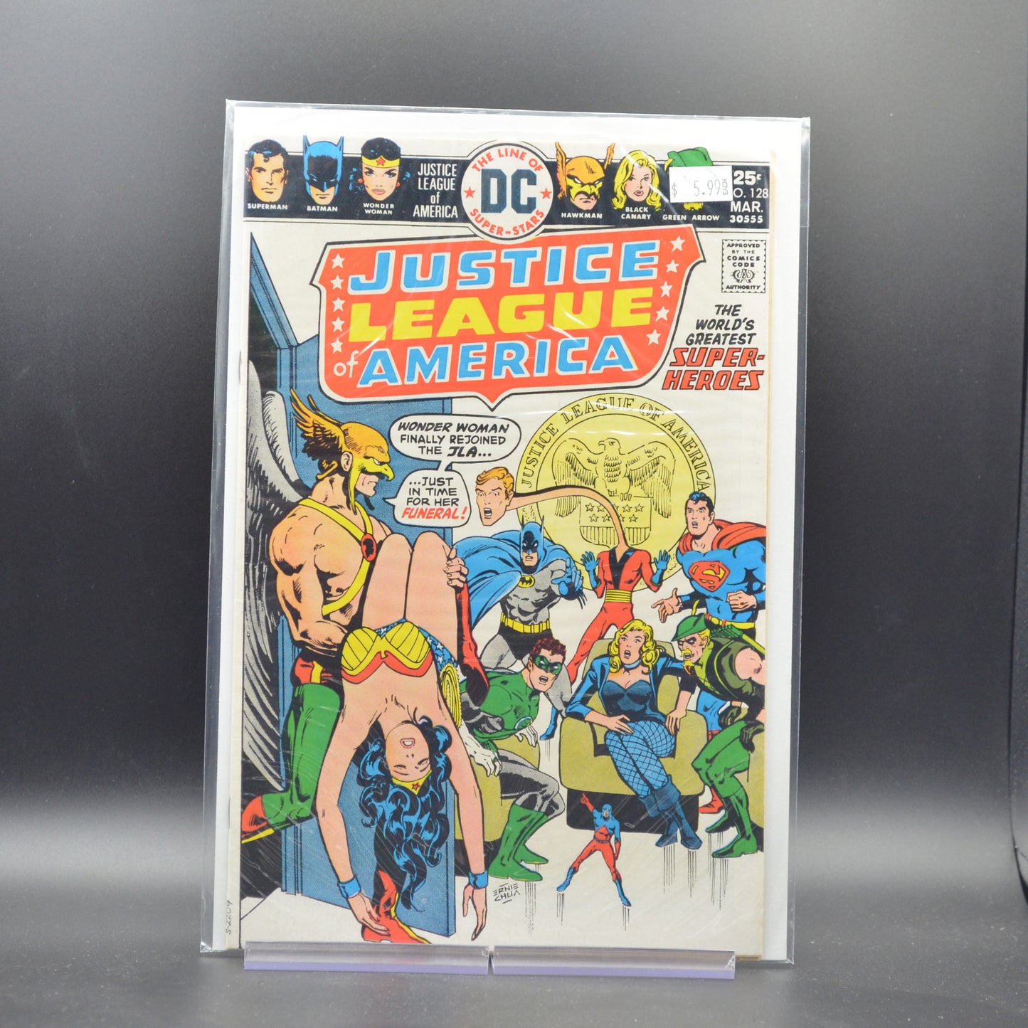 JUSTICE LEAGUE OF AMERICA #128