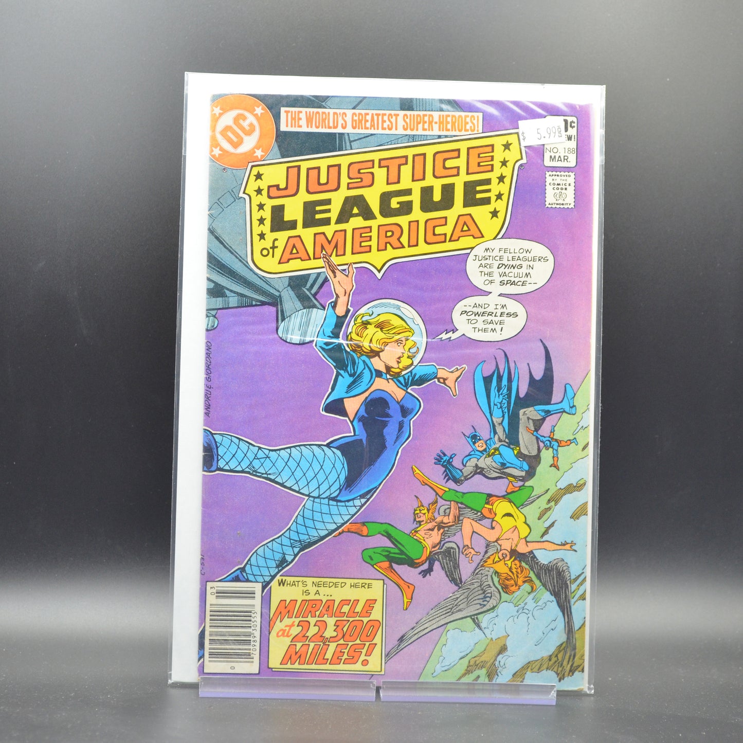 JUSTICE LEAGUE OF AMERICA #188