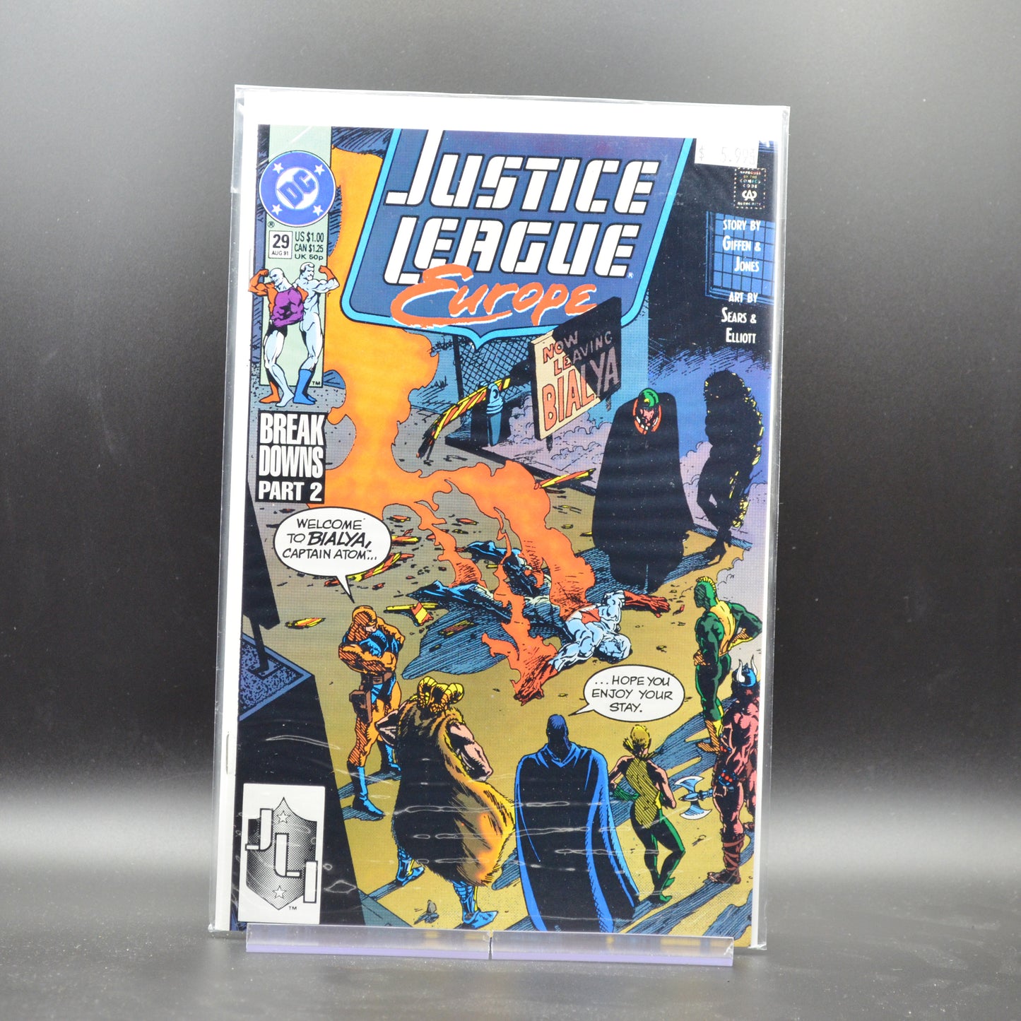 JUSTICE LEAGUE EUROPE #29