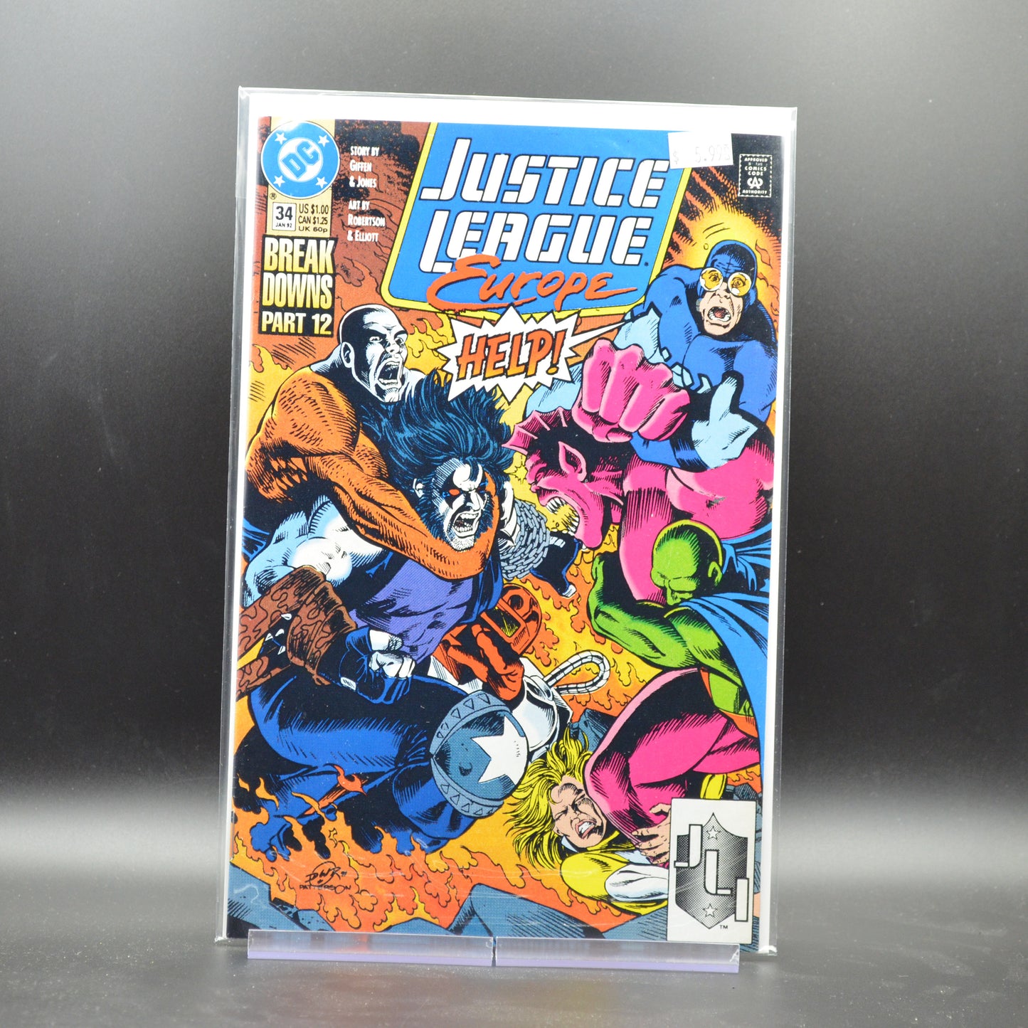 JUSTICE LEAGUE EUROPE #34