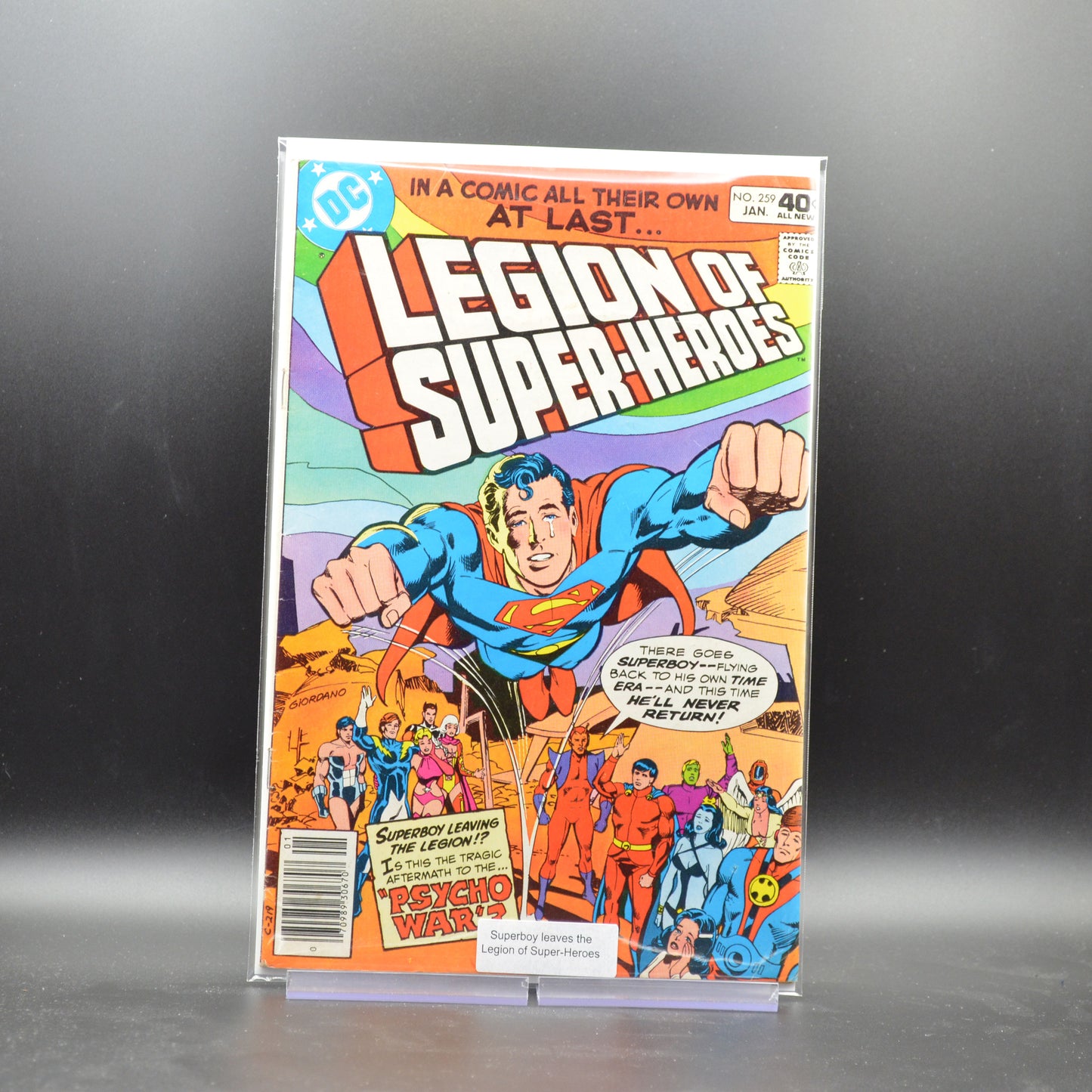 Legion Of Super-Heroes #259