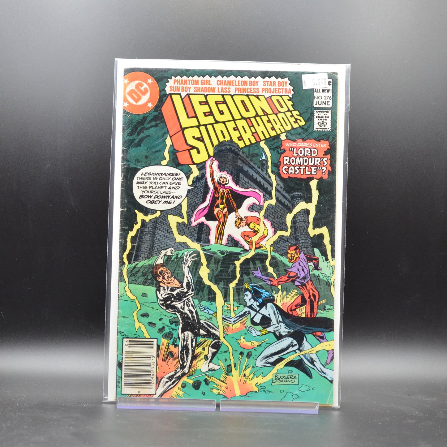 Legion Of Super-Heroes #276