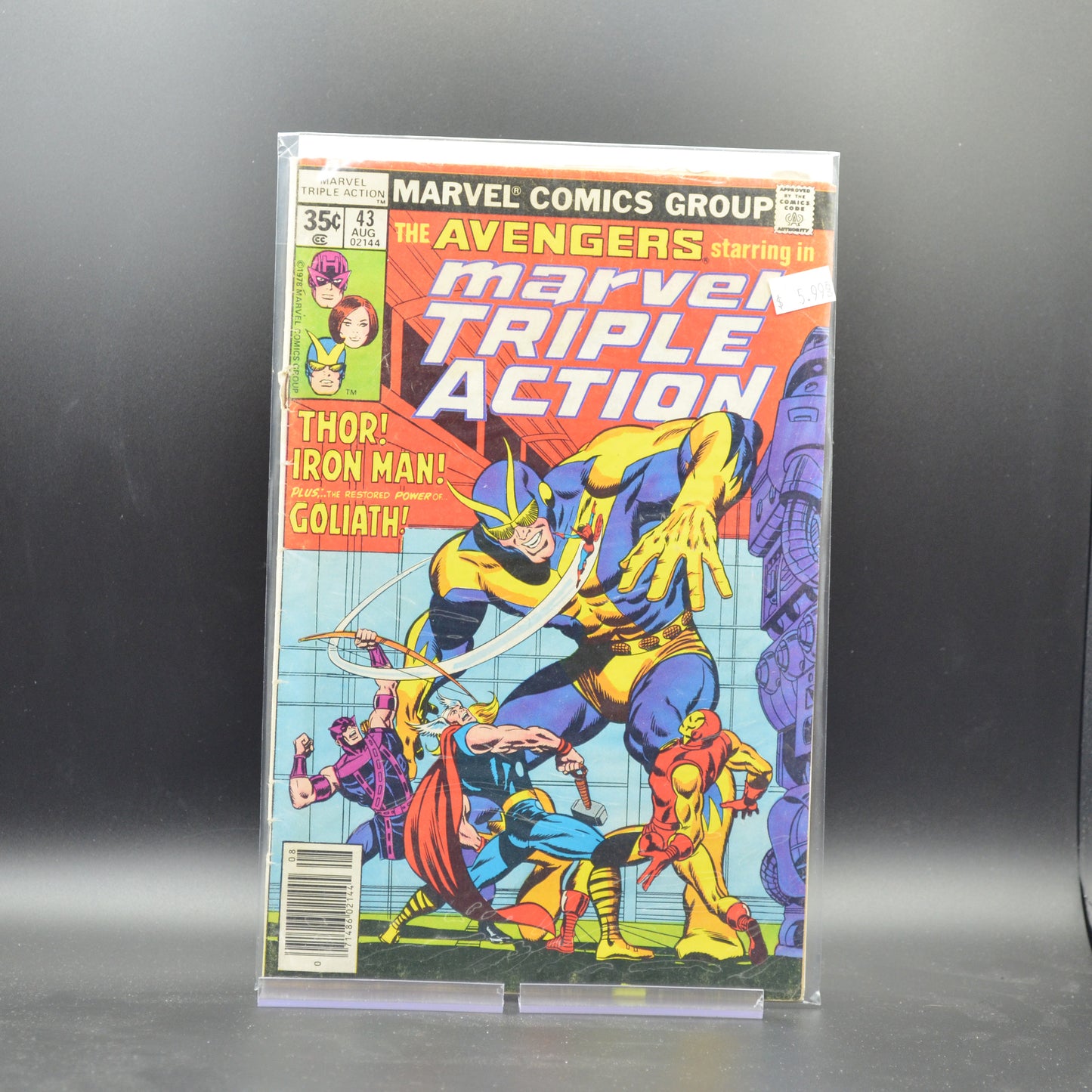 MARVEL TRIPLE ACTION #43