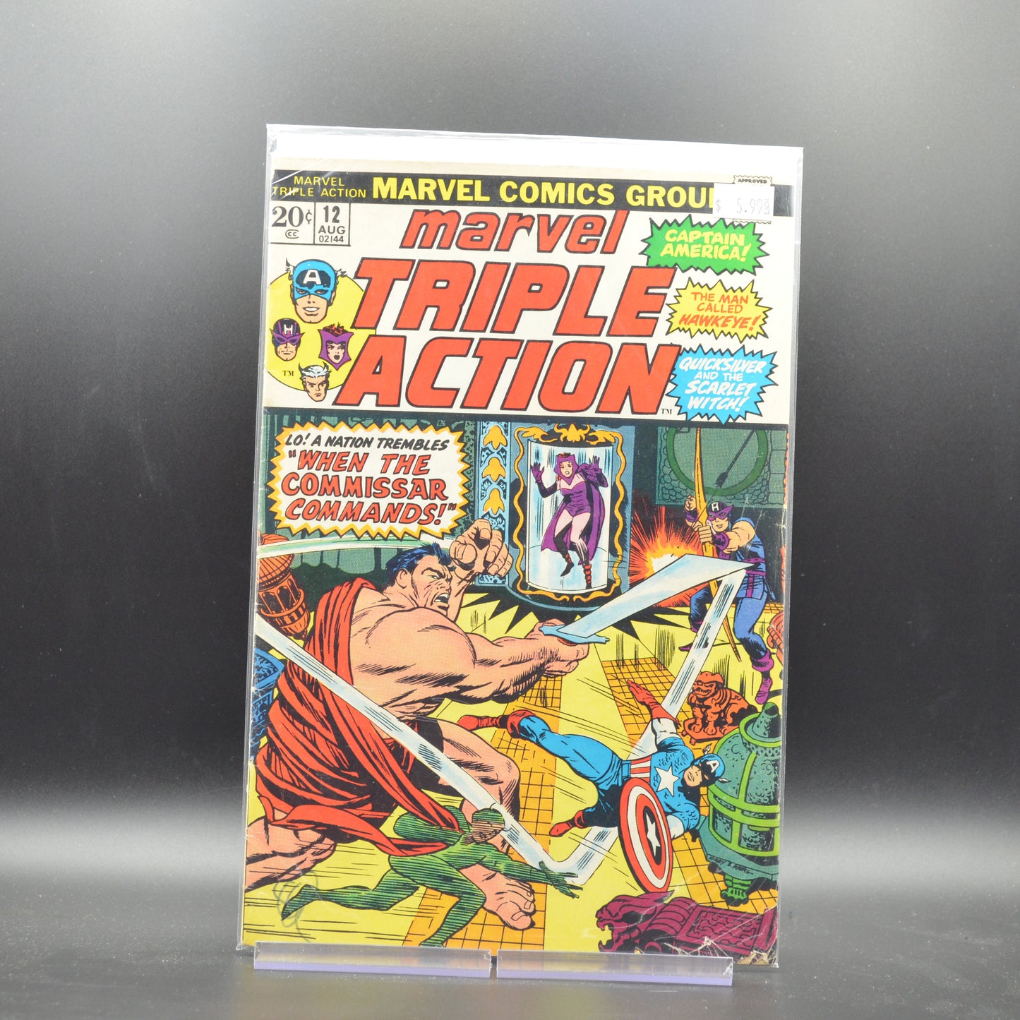 MARVEL TRIPLE ACTION #12