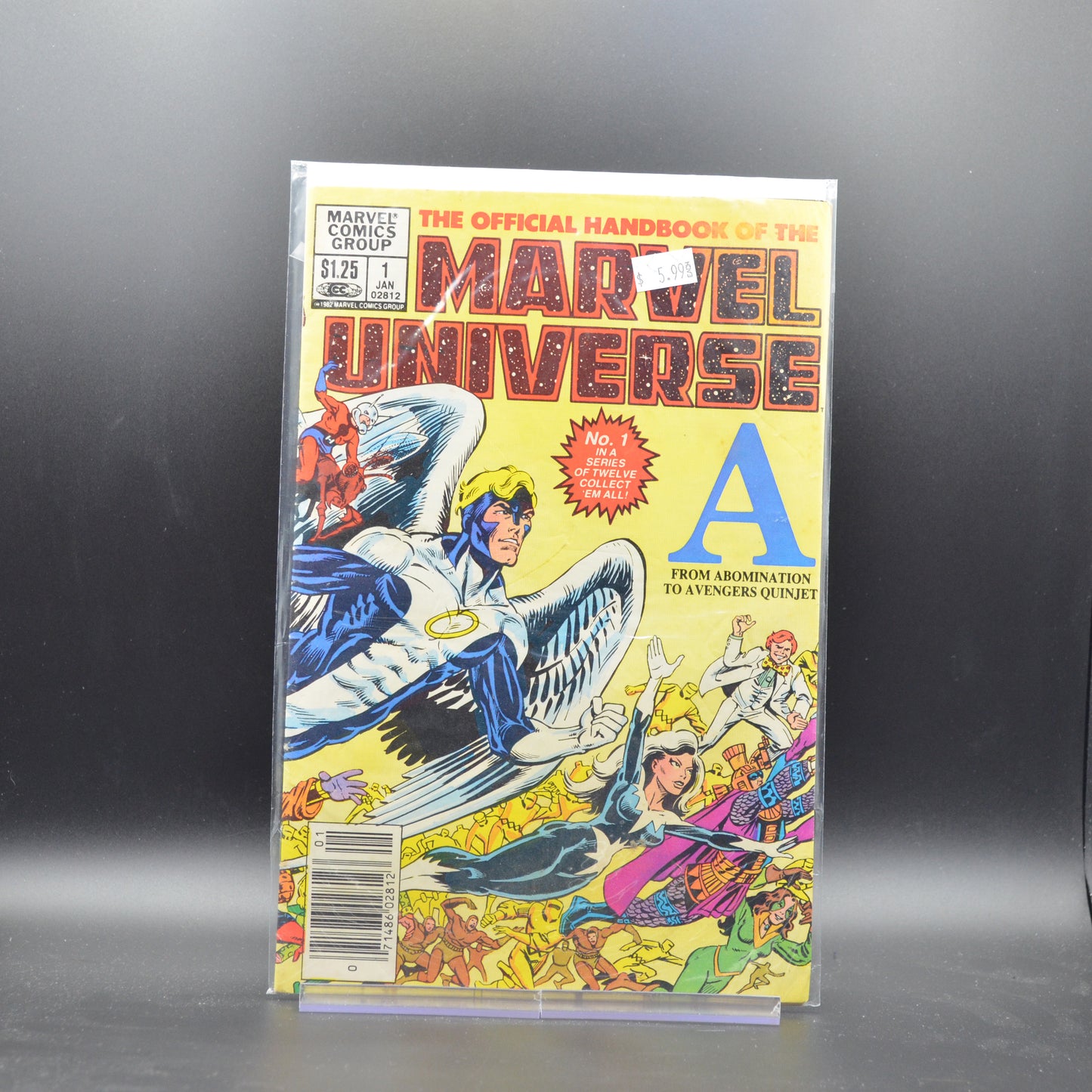 OFFICIAL HANDBOOK OF THE MARVEL UNIVERSE #1